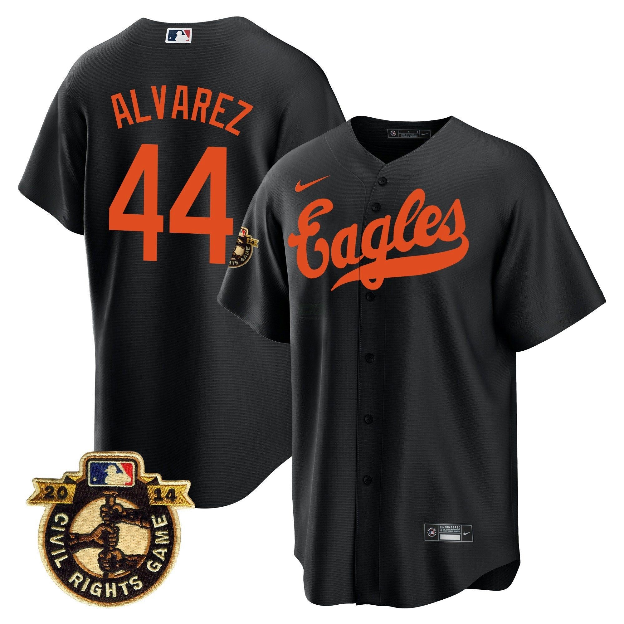 Camisa MLB Men’s Throwback 1950 Houston Eagles Jersey