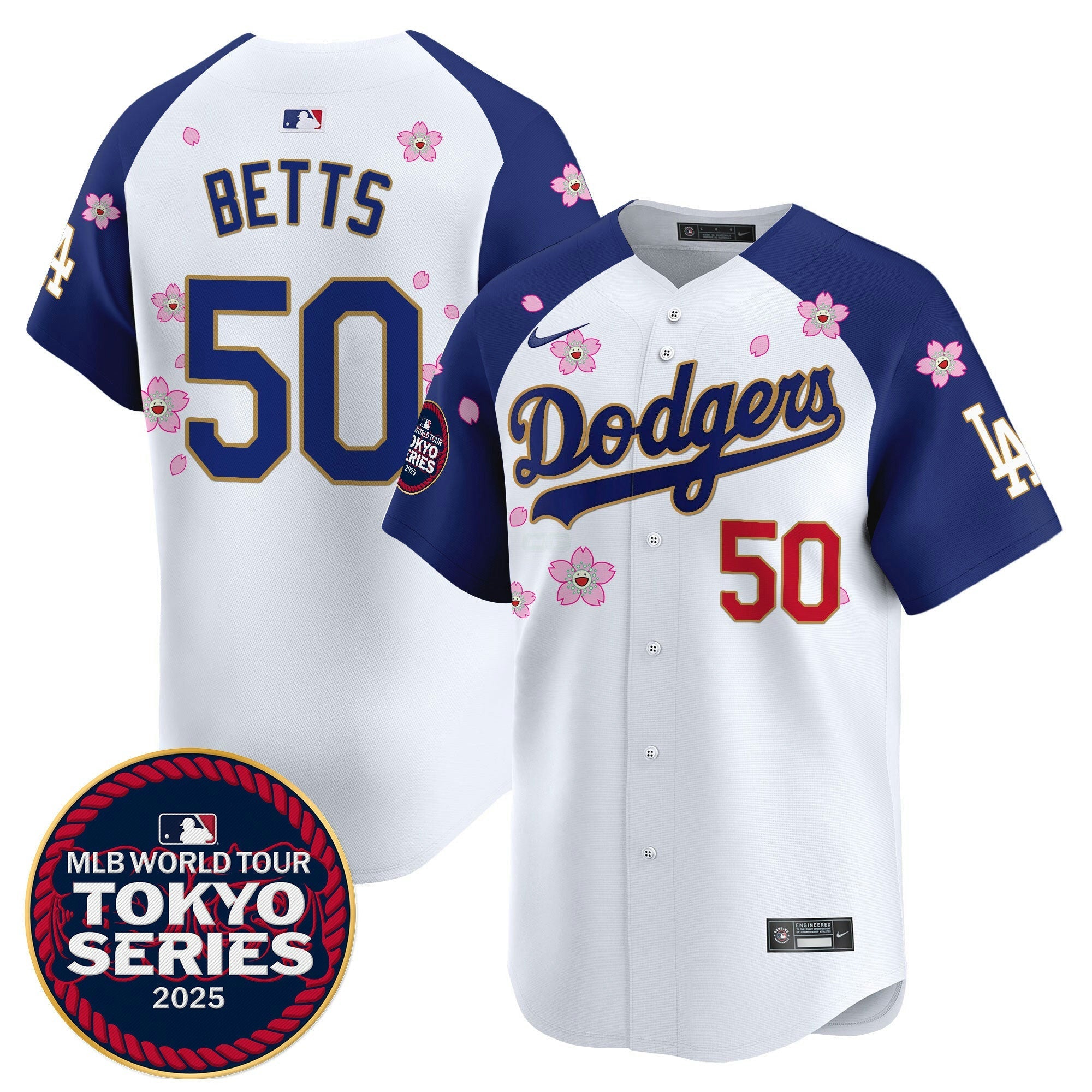Camisa MLB Men’s Tokyo Series 2025 Dourada Trim Vapor Premier Limited Jersey – Stitched - Alternativa