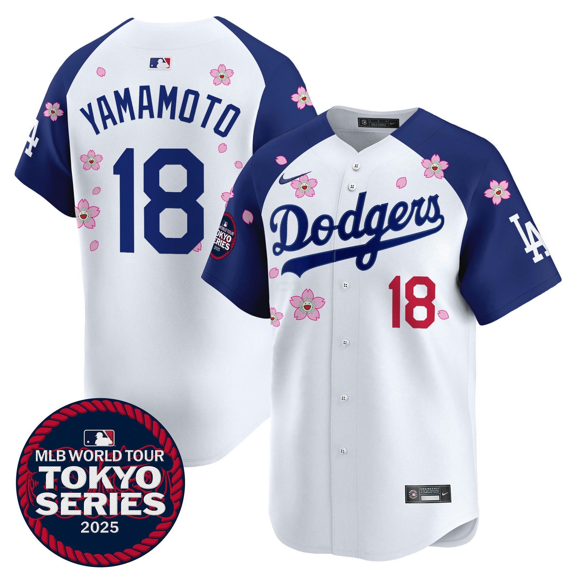 Camisa MLB Men’s Tokyo Series 2025 Vapor Premier Limited Jersey V2 – Stitched