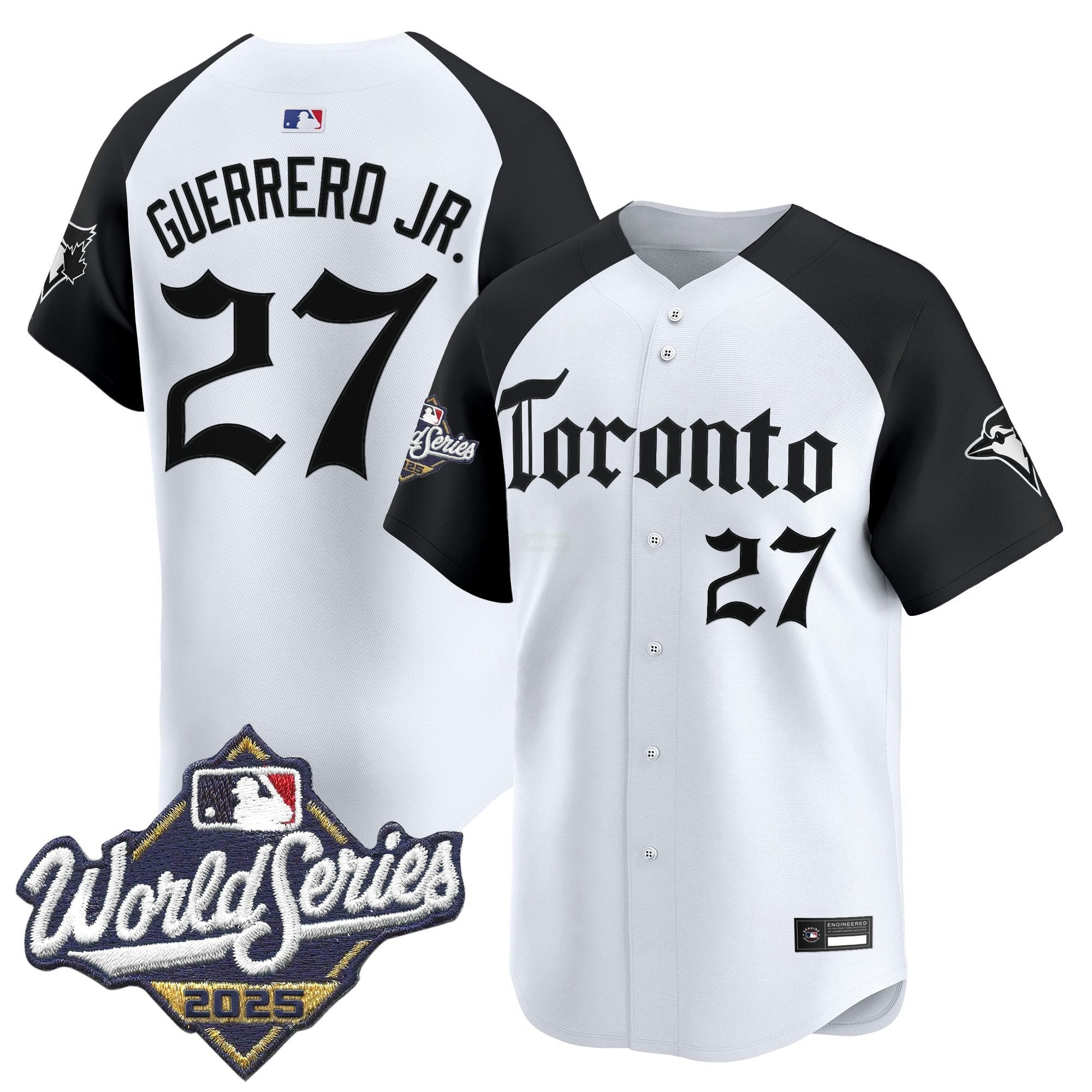 Camisa MLB Men’s Toronto 2025 World Series Vapor Premier Limited Jersey – Gothic North Edition