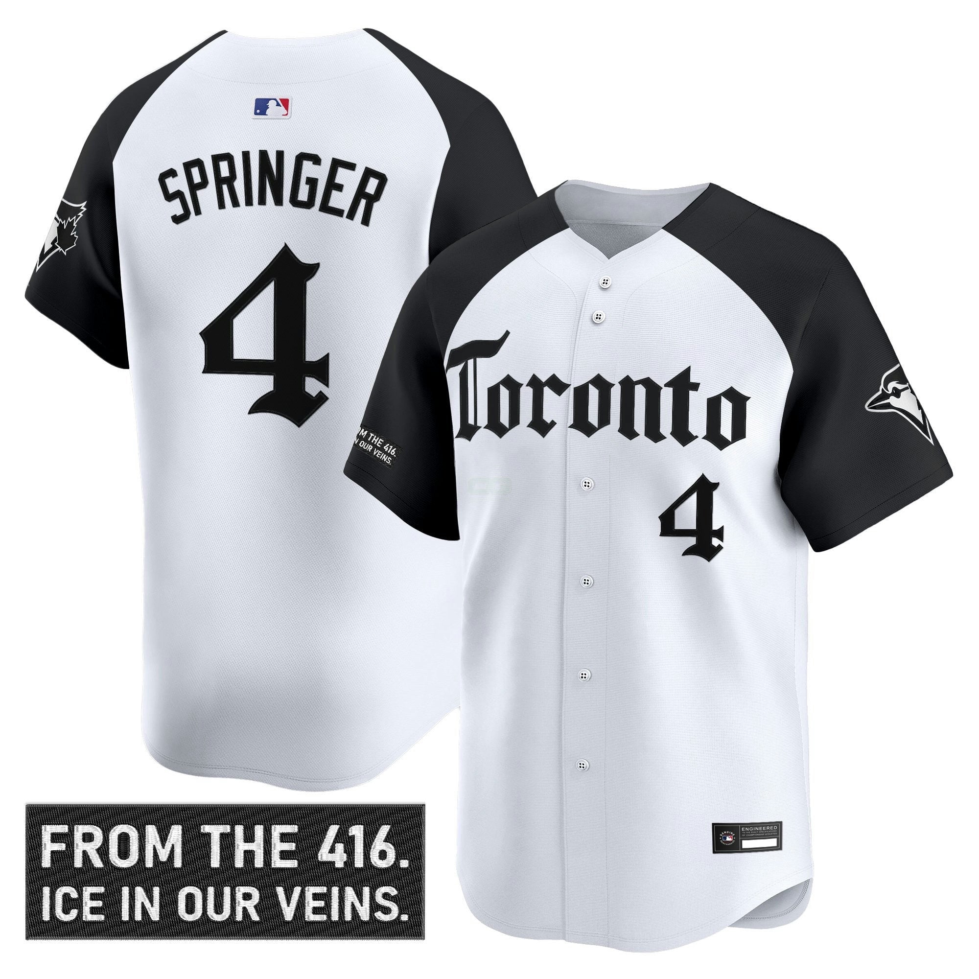 Camisa MLB Men’s Toronto ‘Gothic North Edition’ Vapor Premier Limited Jersey