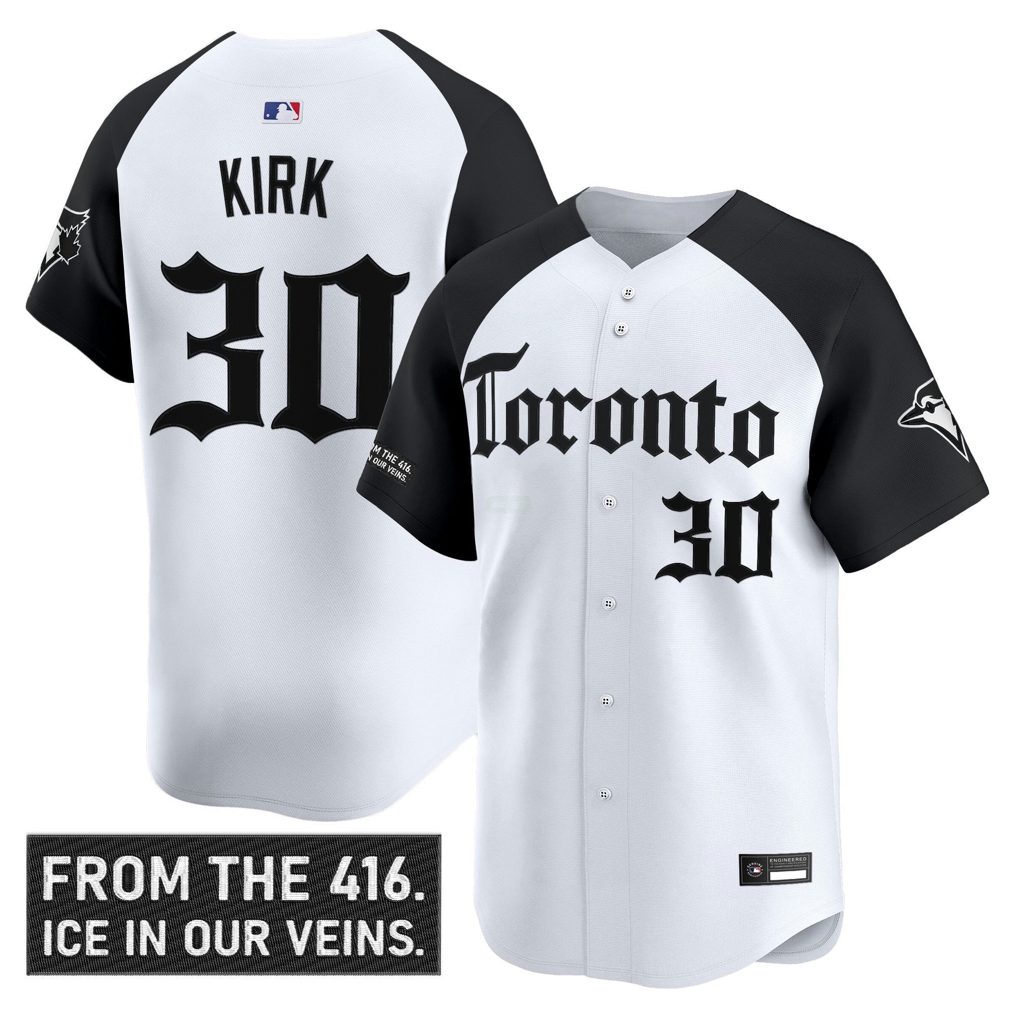 Camisa MLB Men’s Toronto ‘Gothic North Edition’ Vapor Premier Limited Jersey