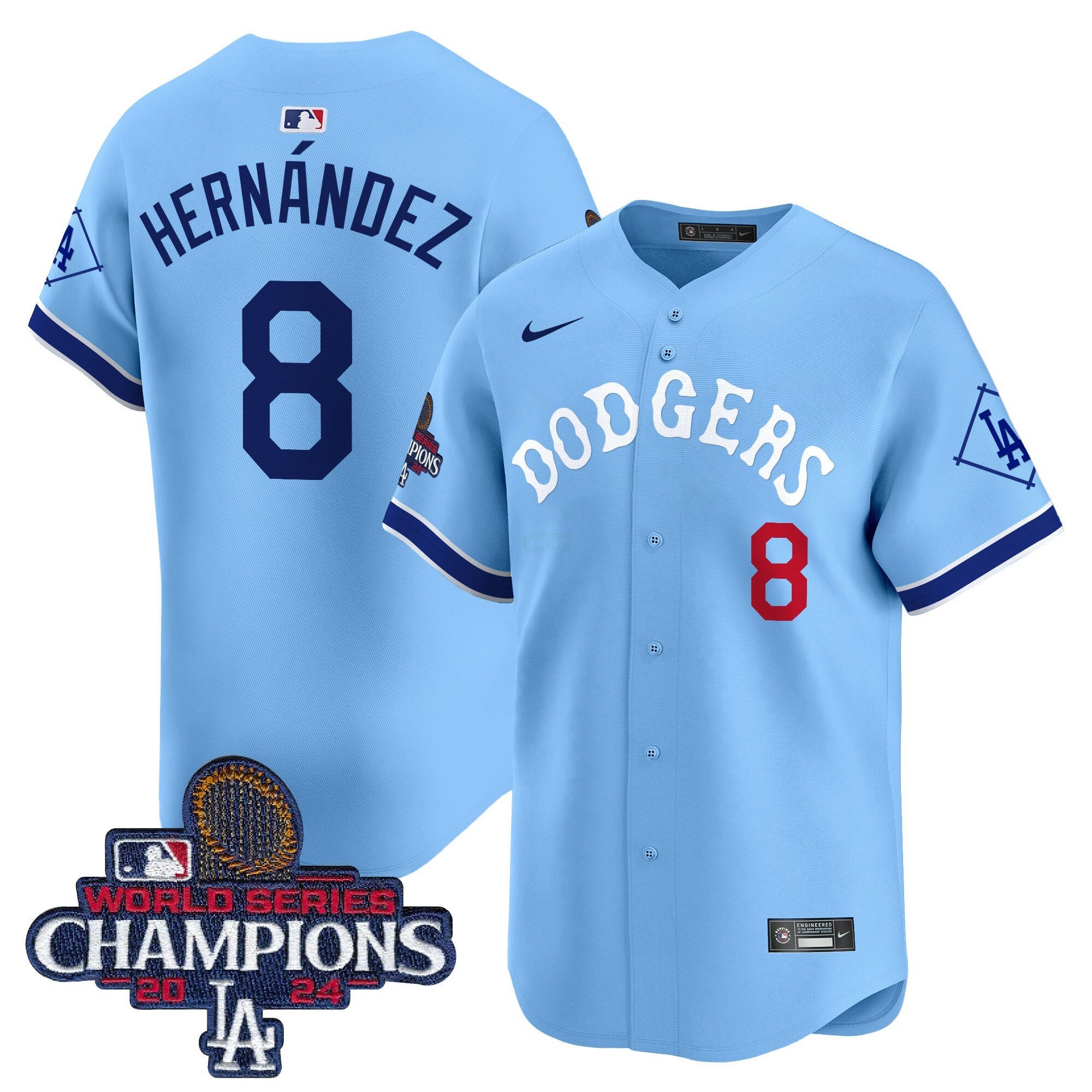 Camisa MLB Men’s Tribute 2024 World Series Champions Vapor Premier Limited Jersey