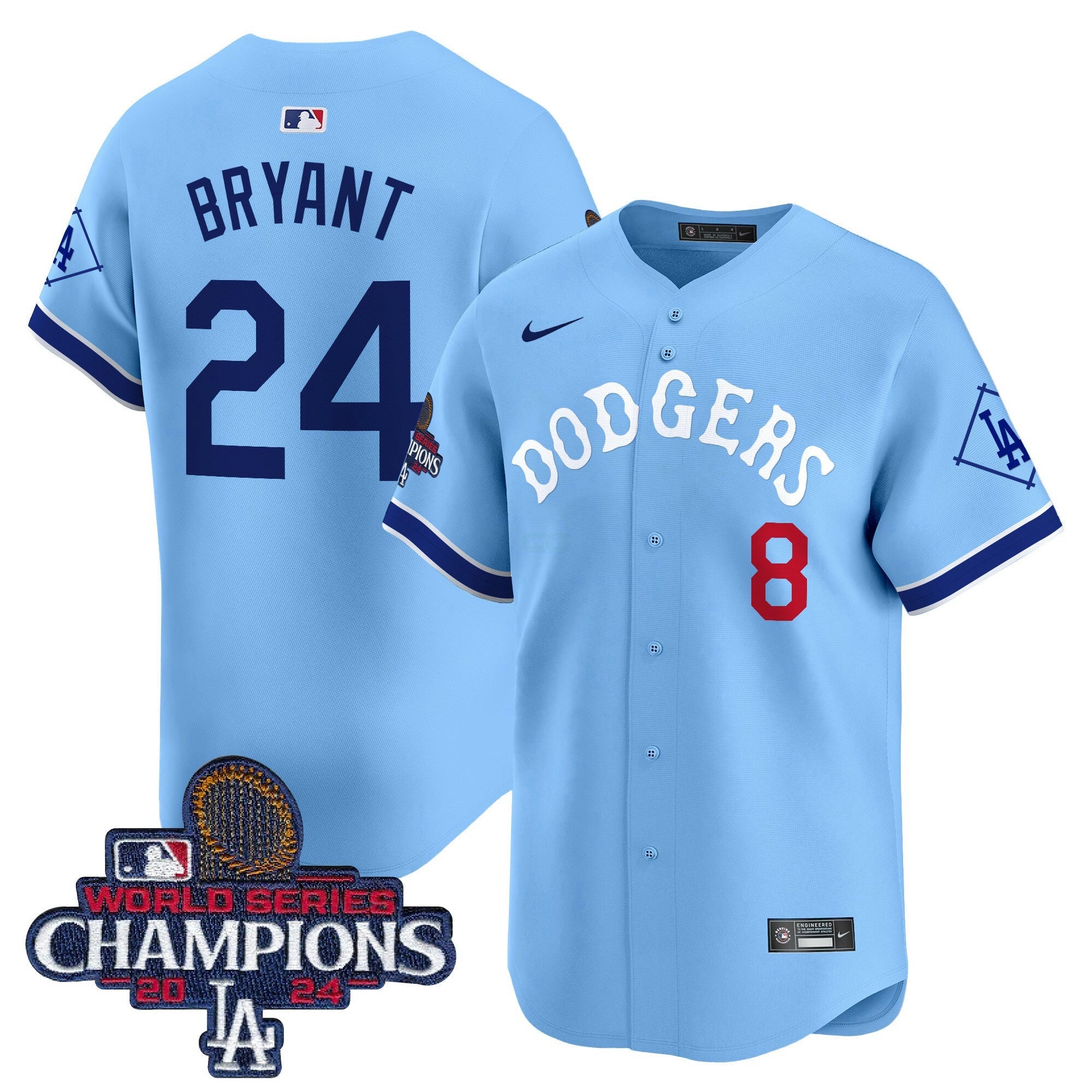 Camisa MLB Men’s Tribute 2024 World Series Champions Vapor Premier Limited Jersey