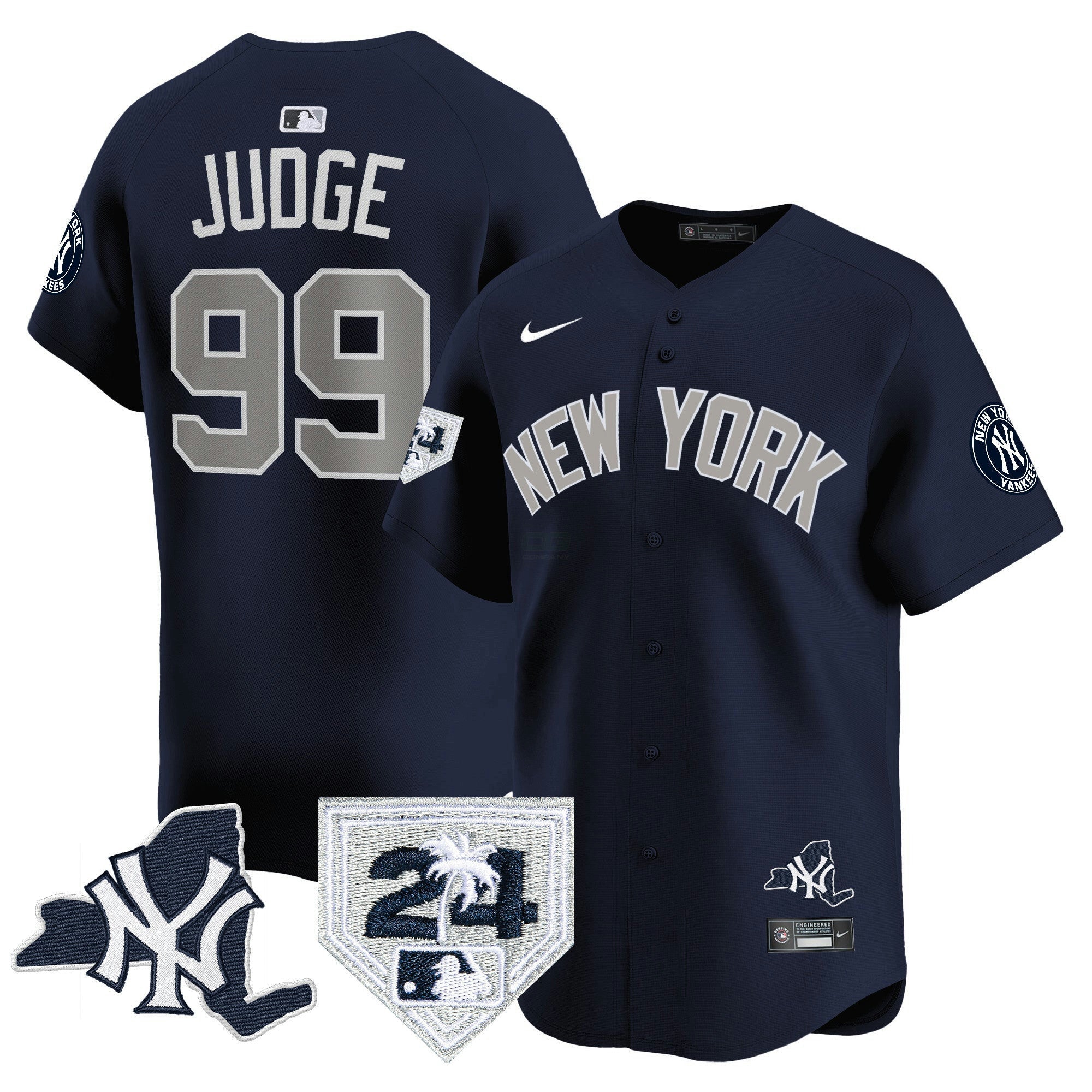 Camisa MLB Men’s Vapor Premier Limited Jersey – New York Patch