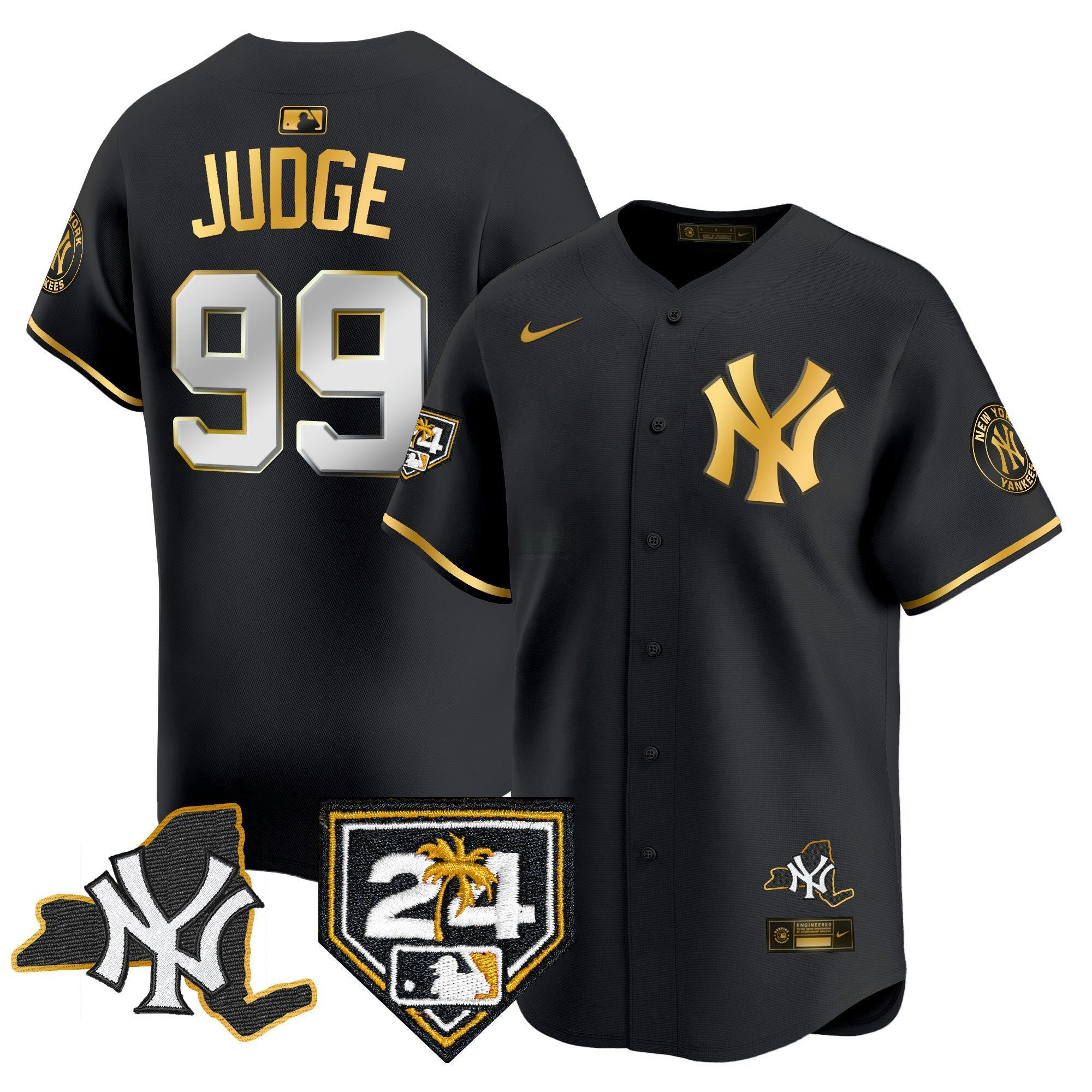 Camisa MLB Men’s Vapor Premier Limited Jersey – New York Patch