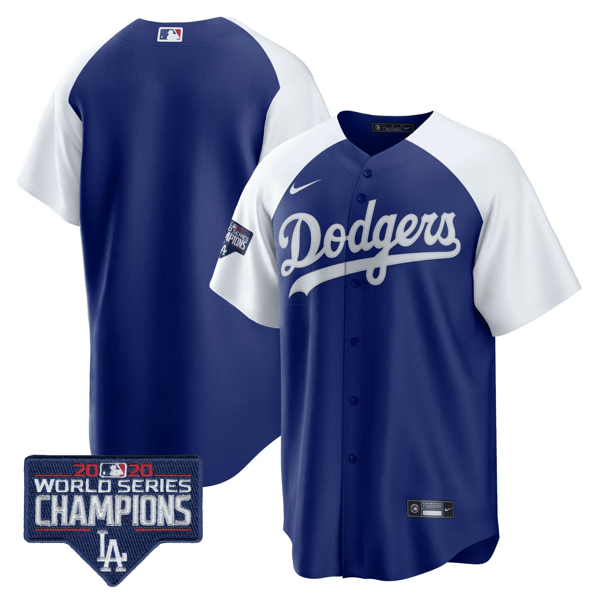Camisa MLB Men’s World Series Champions Patch Cool Base Jersey