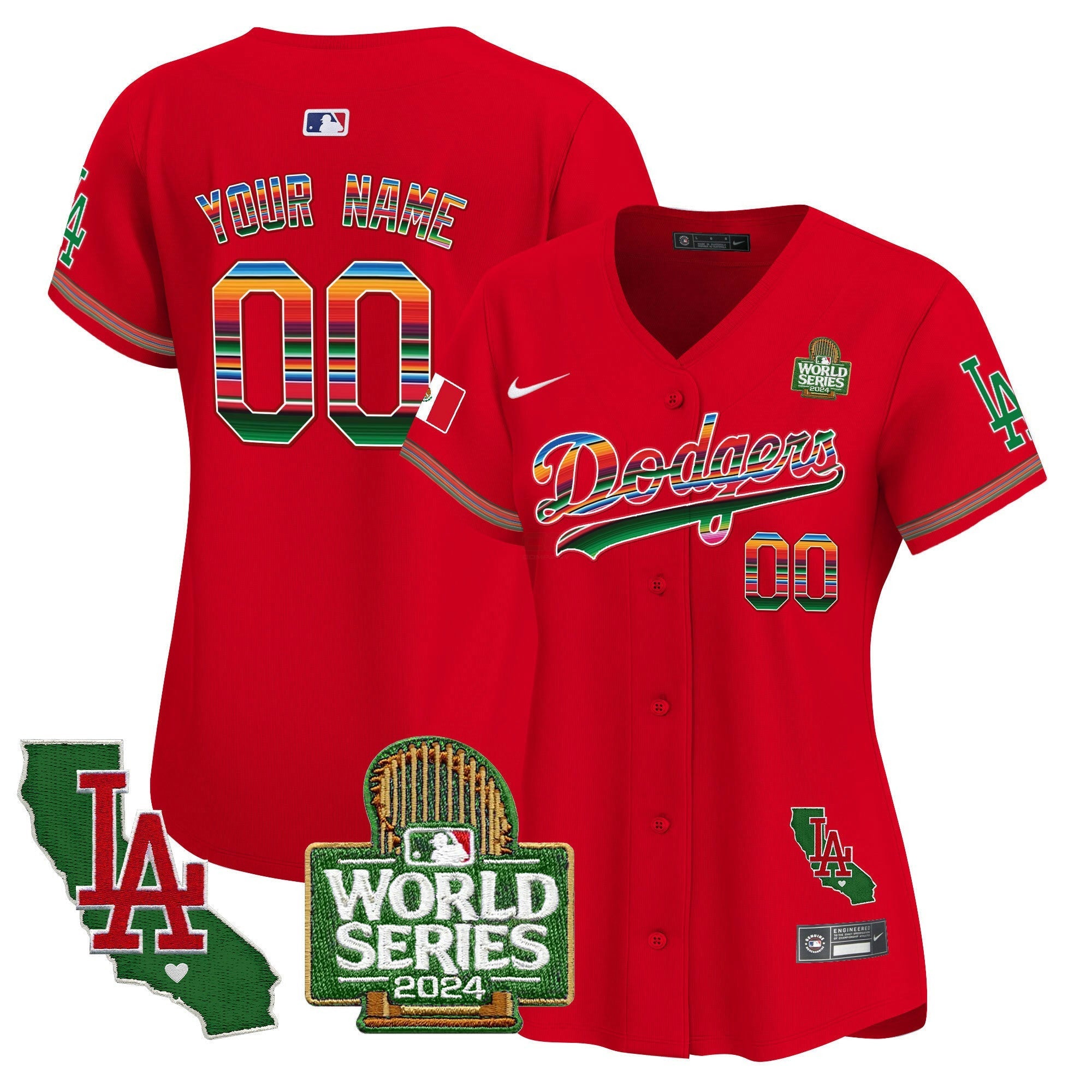 Camisa MLB Mexico 2024 World Series Vapor Premier Limited Jersey V2