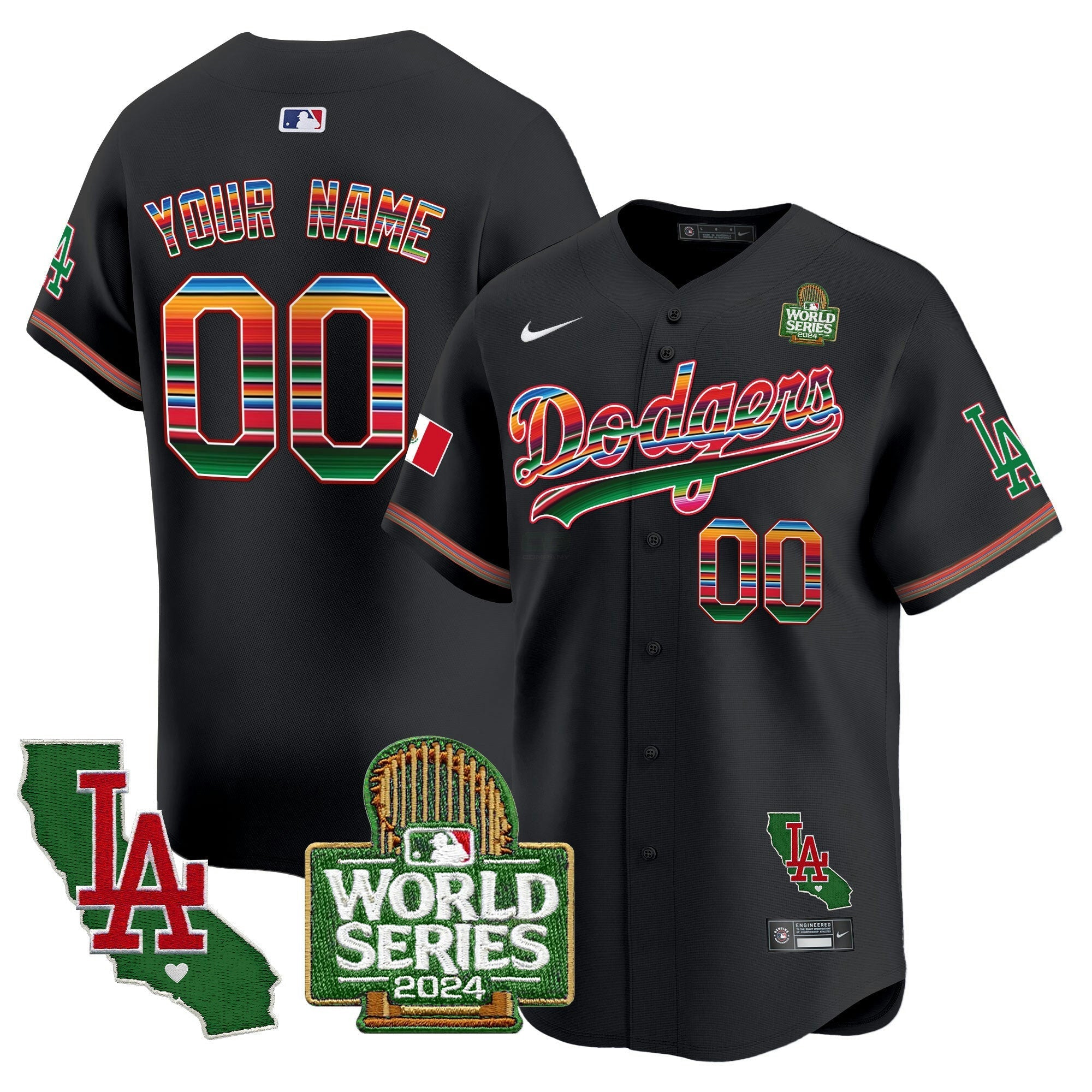Camisa MLB Mexico 2024 World Series Vapor Premier Limited Jersey V2