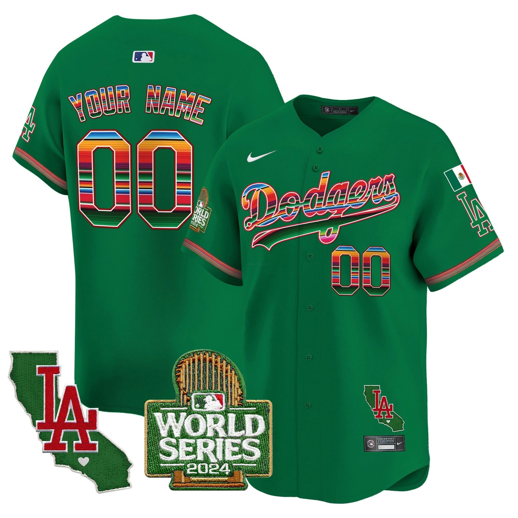 Camisa MLB Mexico 2024 World Series Vapor Premier Limited Jersey