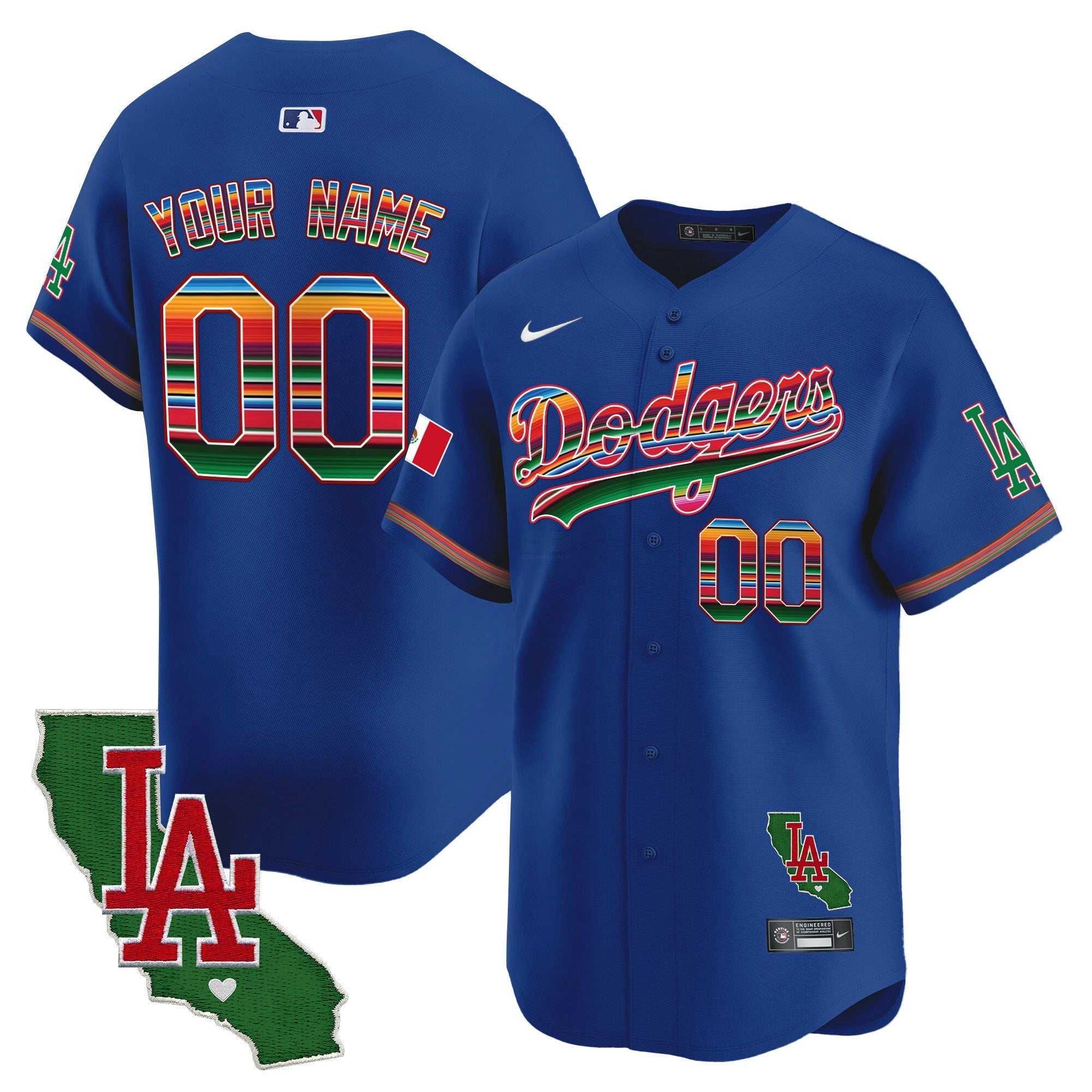 Camisa MLB Mexico California Patch Vapor Premier Limited Jersey