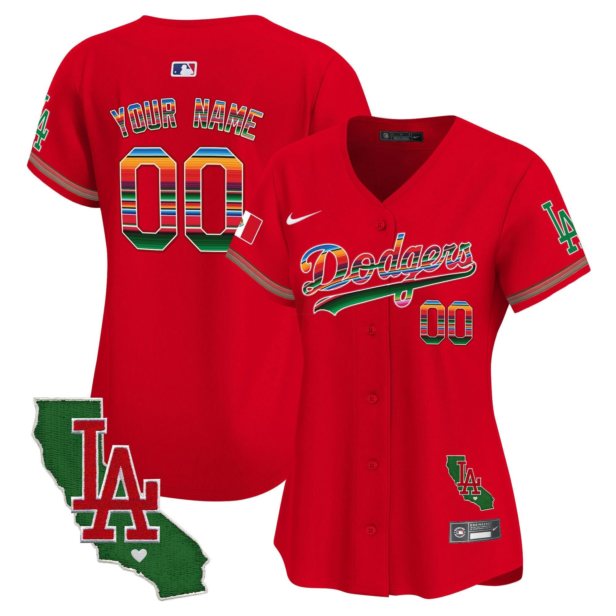 Camisa MLB Mexico California Patch Vapor Premier Limited Jersey V2