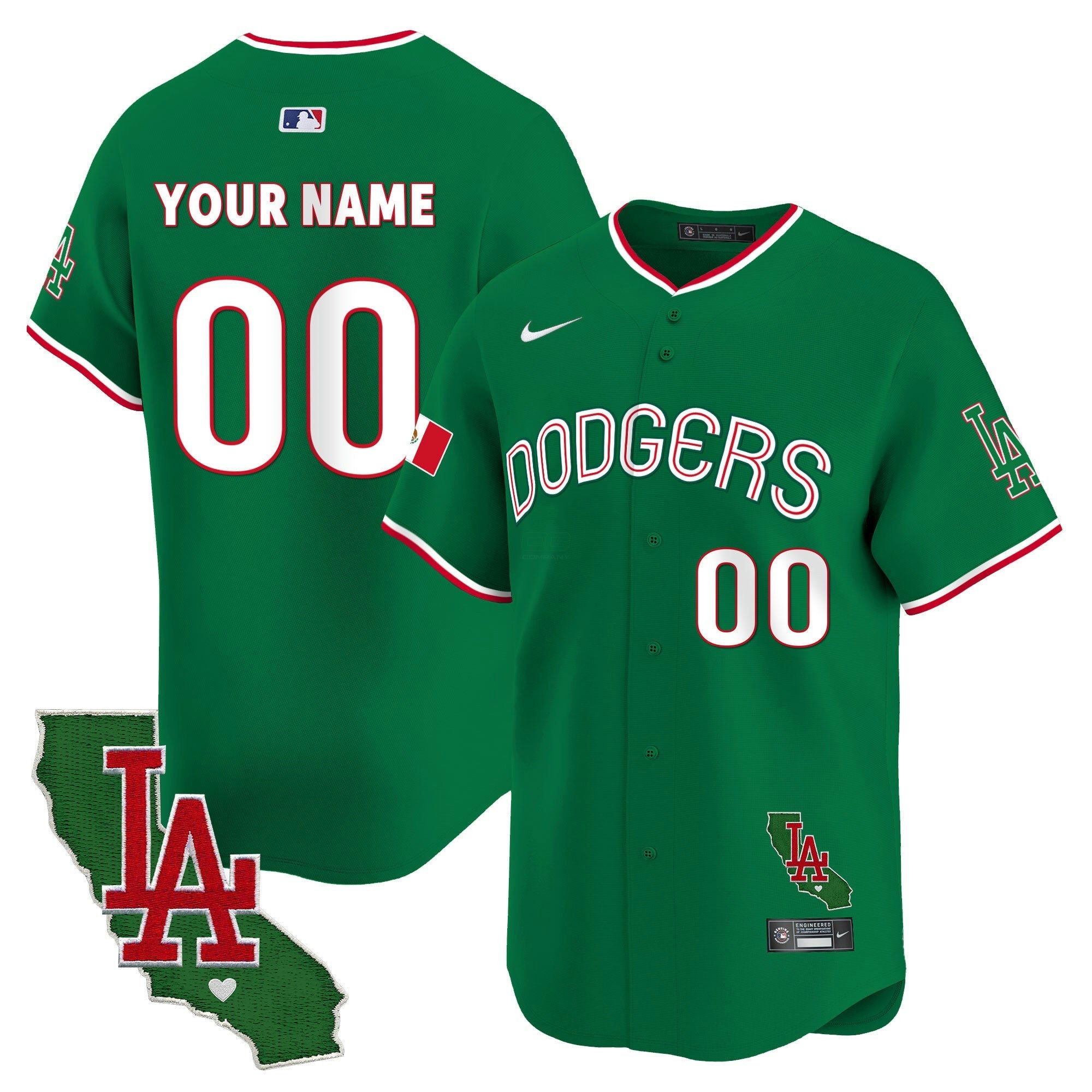 Camisa MLB Mexico California Patch Vapor Premier Limited Jersey V3