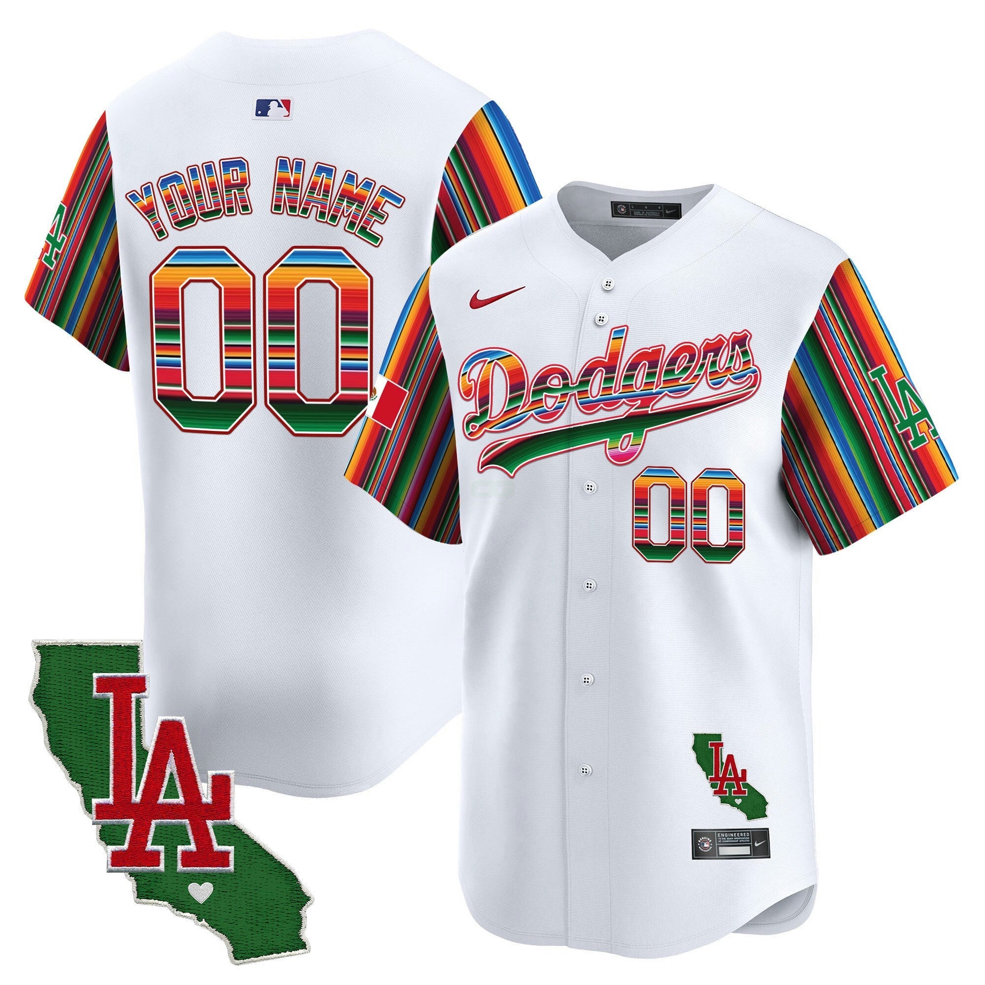 Camisa MLB Mexico California Patch Vapor Premier Limited Jersey V5