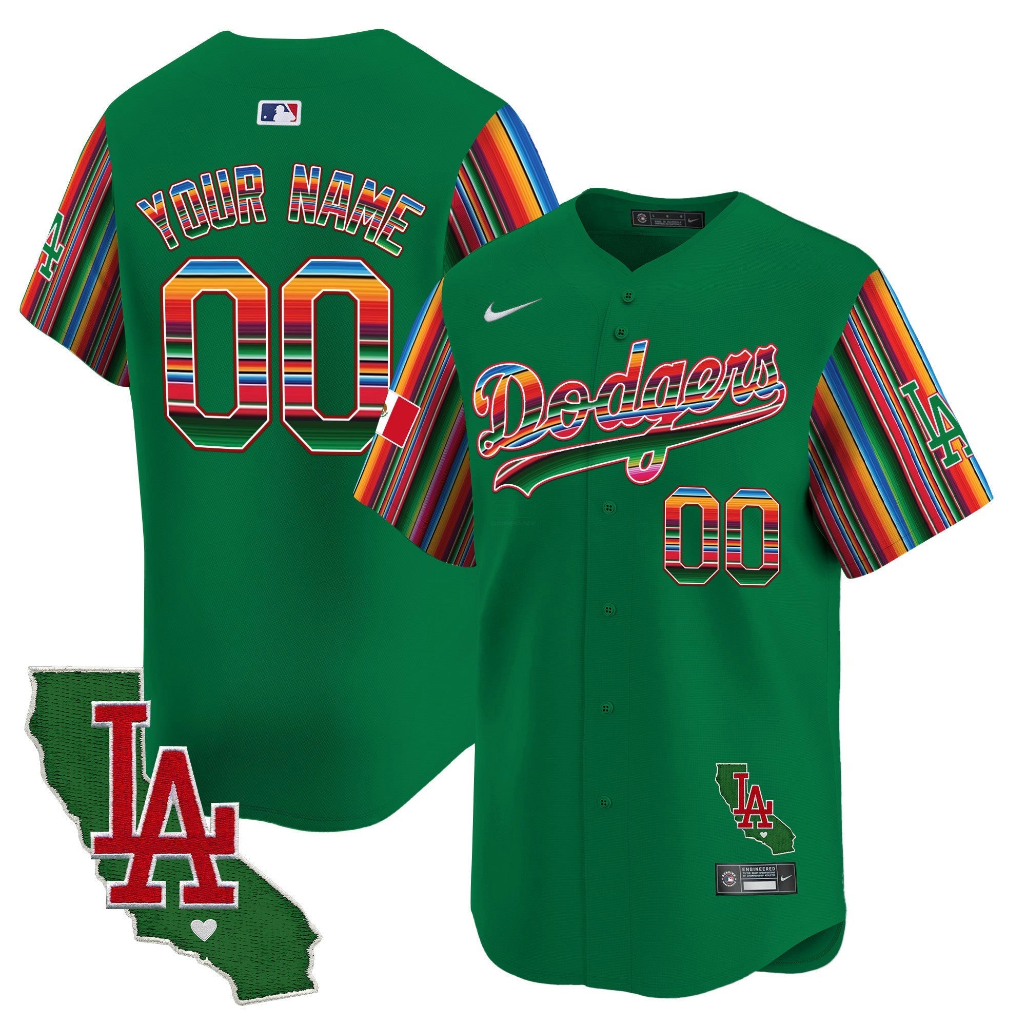 Camisa MLB Mexico California Patch Vapor Premier Limited Jersey V5