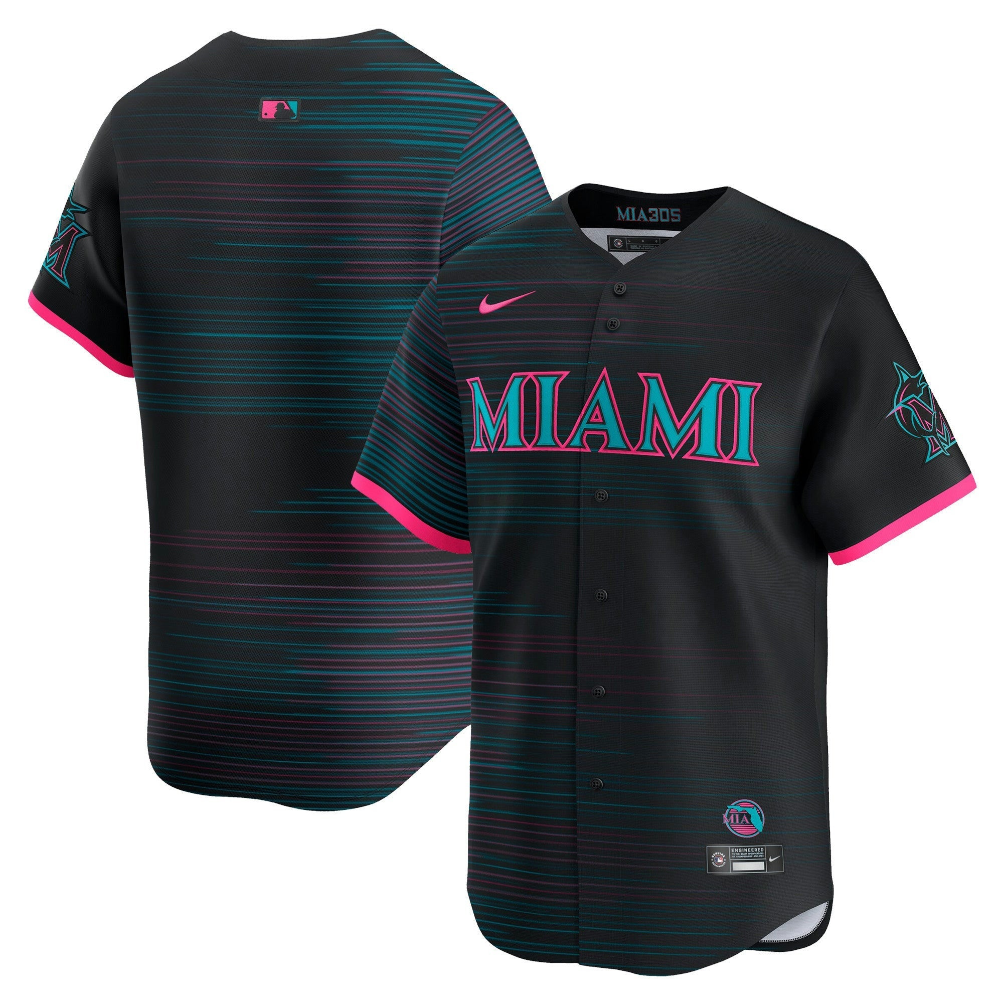 Camisa MLB Miami 2025 City Connect Vapor Premier Limited Jersey