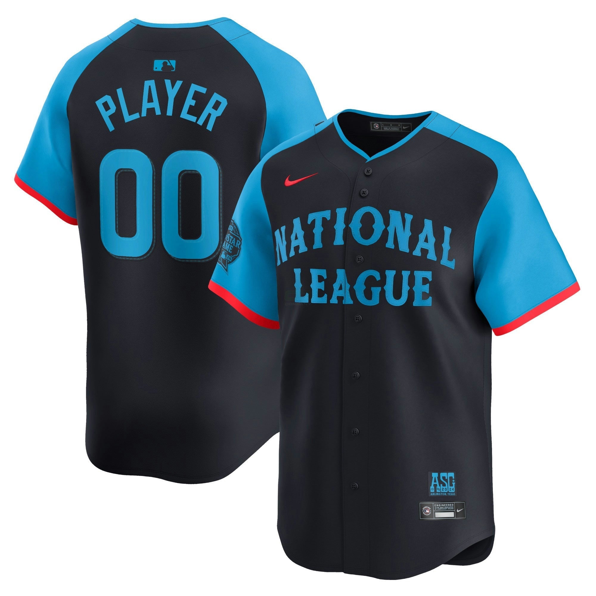 Camisa MLB National League 2024 All-Star Game Limited Jersey – Azul Marinho - Azul Marinho