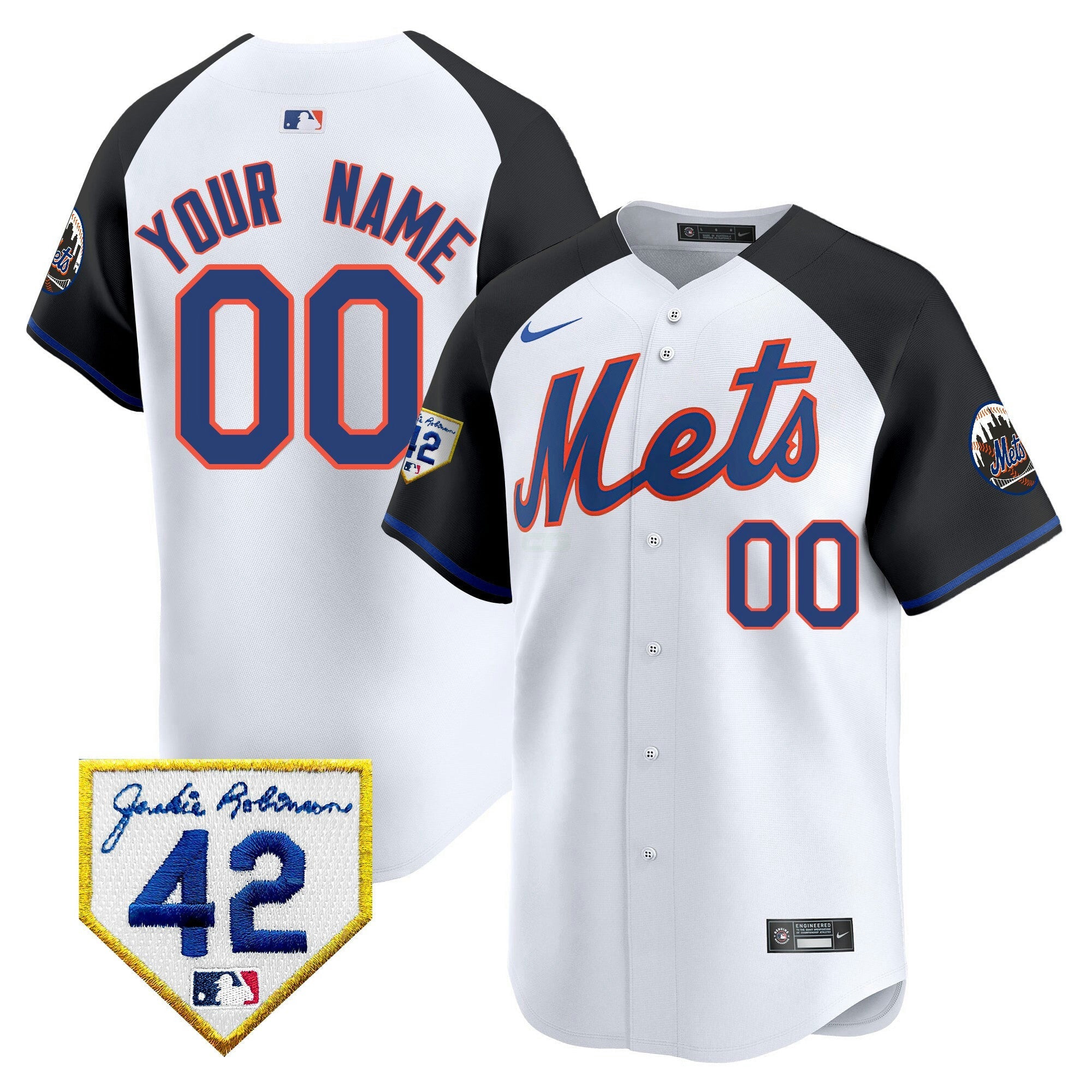 Camisa MLB New York 2024 Jackie Robinson Patch Vapor Premier Limited Jersey