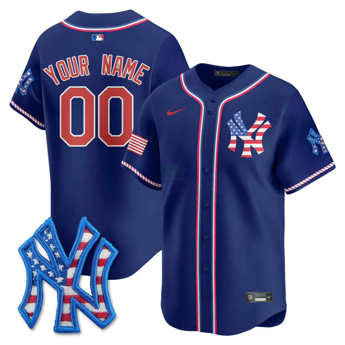 Camisa MLB New York 2025 Fourth of July Vapor Premier Limited Jersey
