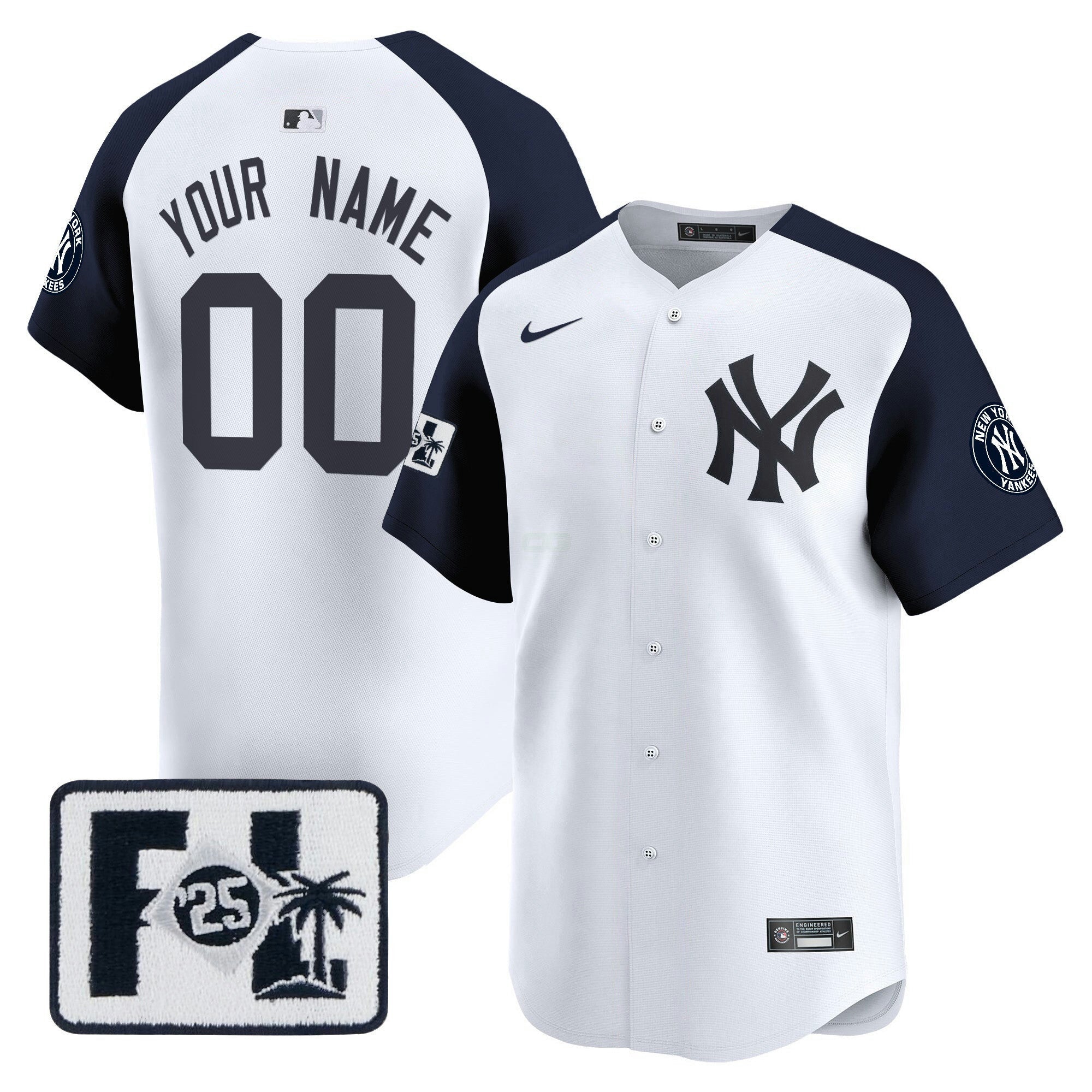 Camisa MLB New York 2025 Spring Training Patch Vapor Premier Limited Jersey