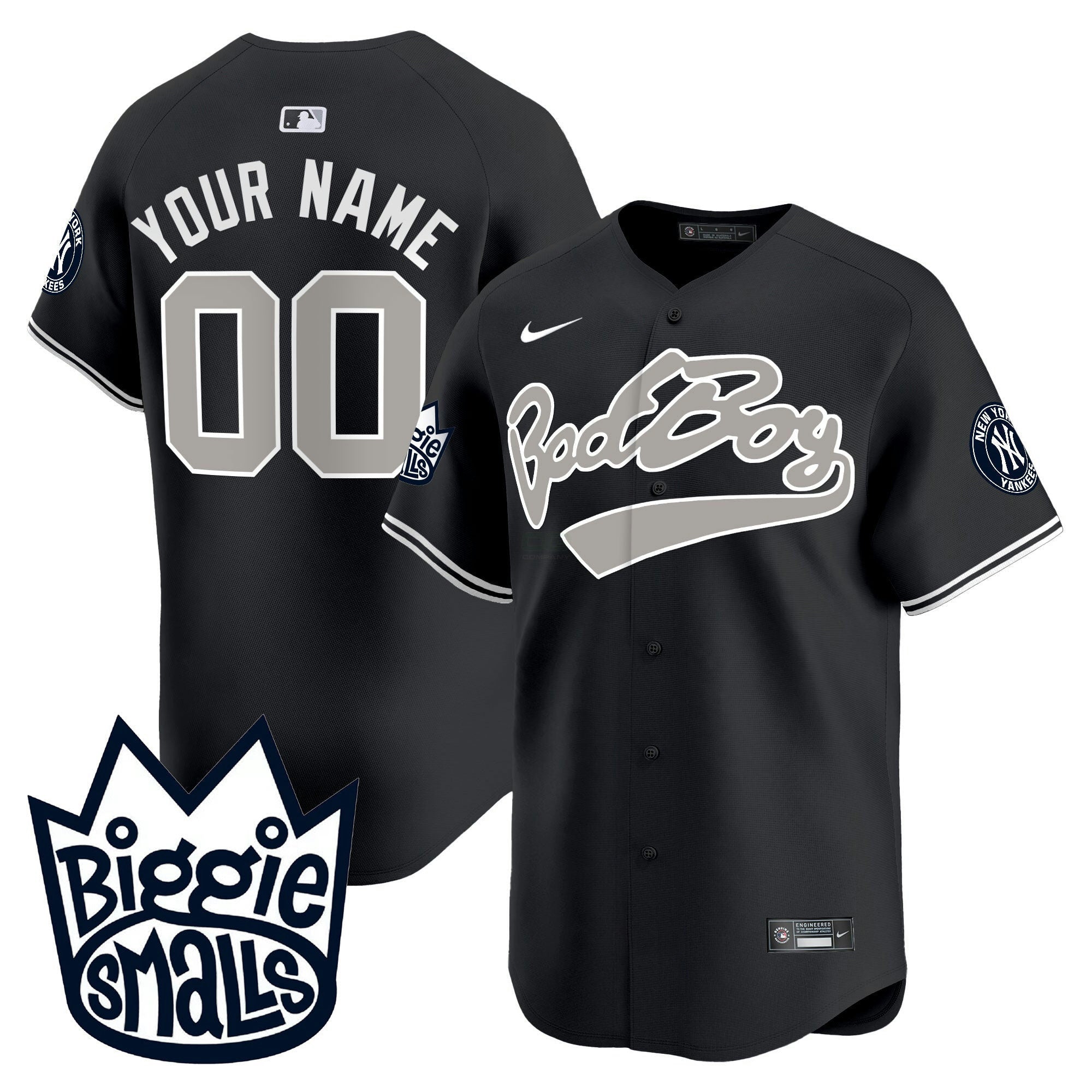 Camisa MLB New York Biggie Smalls Vapor Premier Limited Jersey