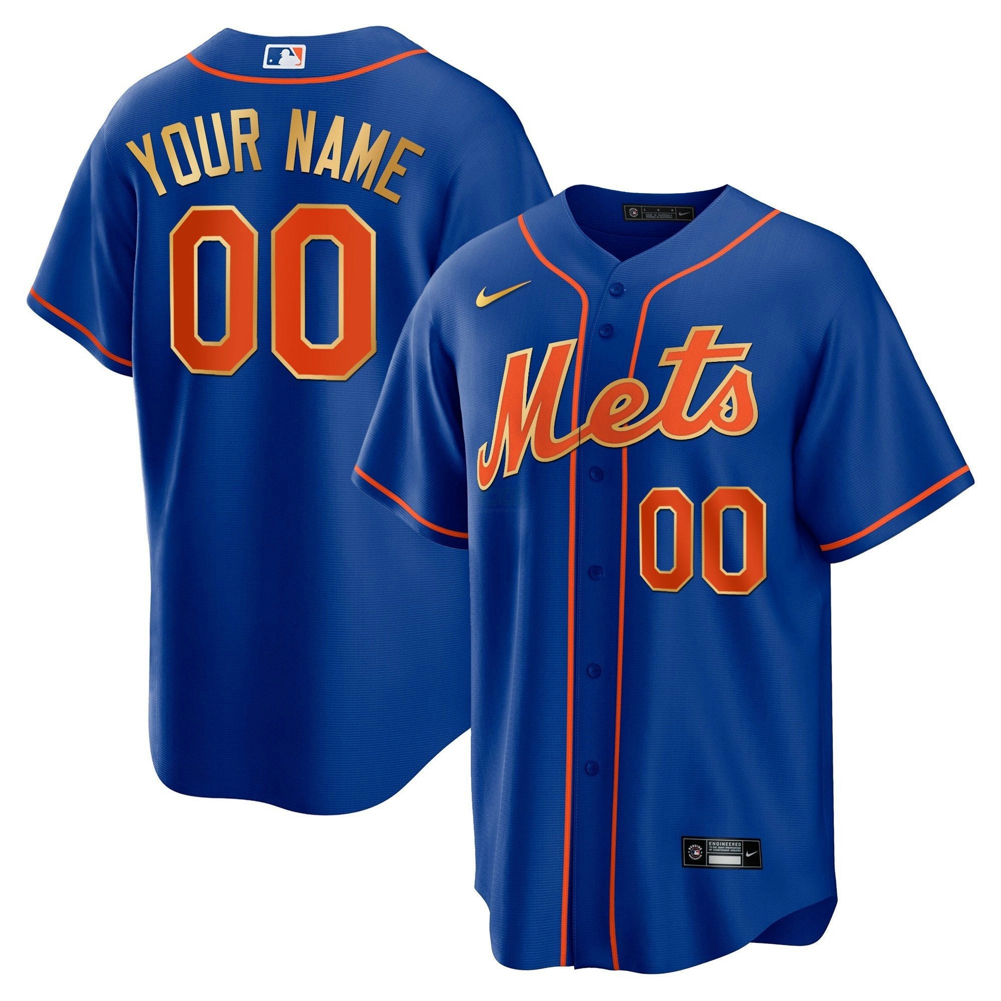Camisa MLB New York Gold Jersey