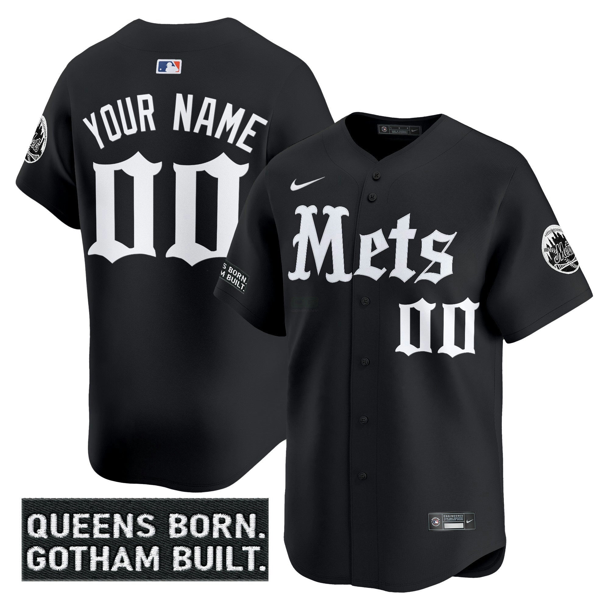 Camisa MLB New York ‘Gotham Gothic Edition’ Vapor Premier Limited Jersey