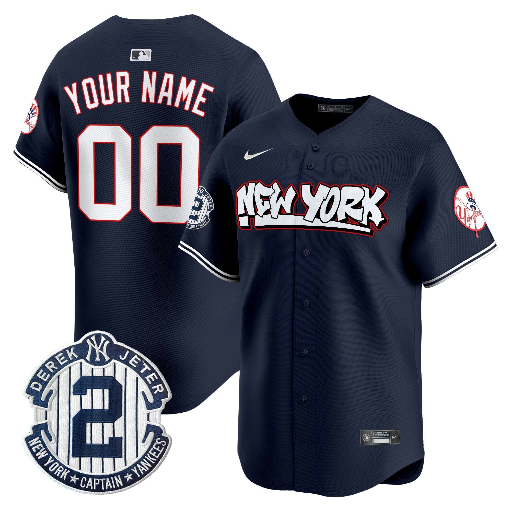 Camisa MLB New York Graffiti Vapor Premier Limited Jersey V2