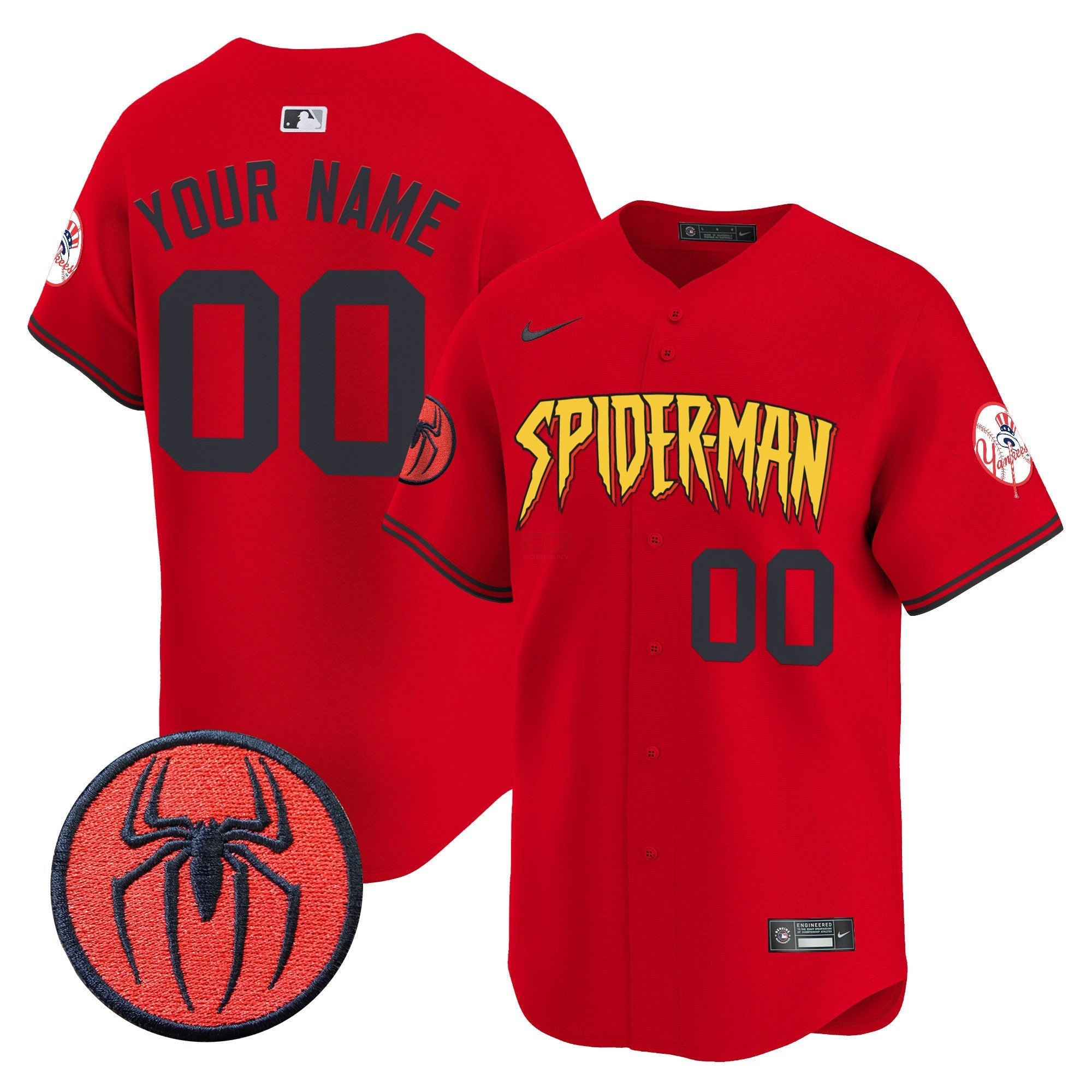 Camisa MLB New York Spider-Man Vapor Premier Limited Jersey