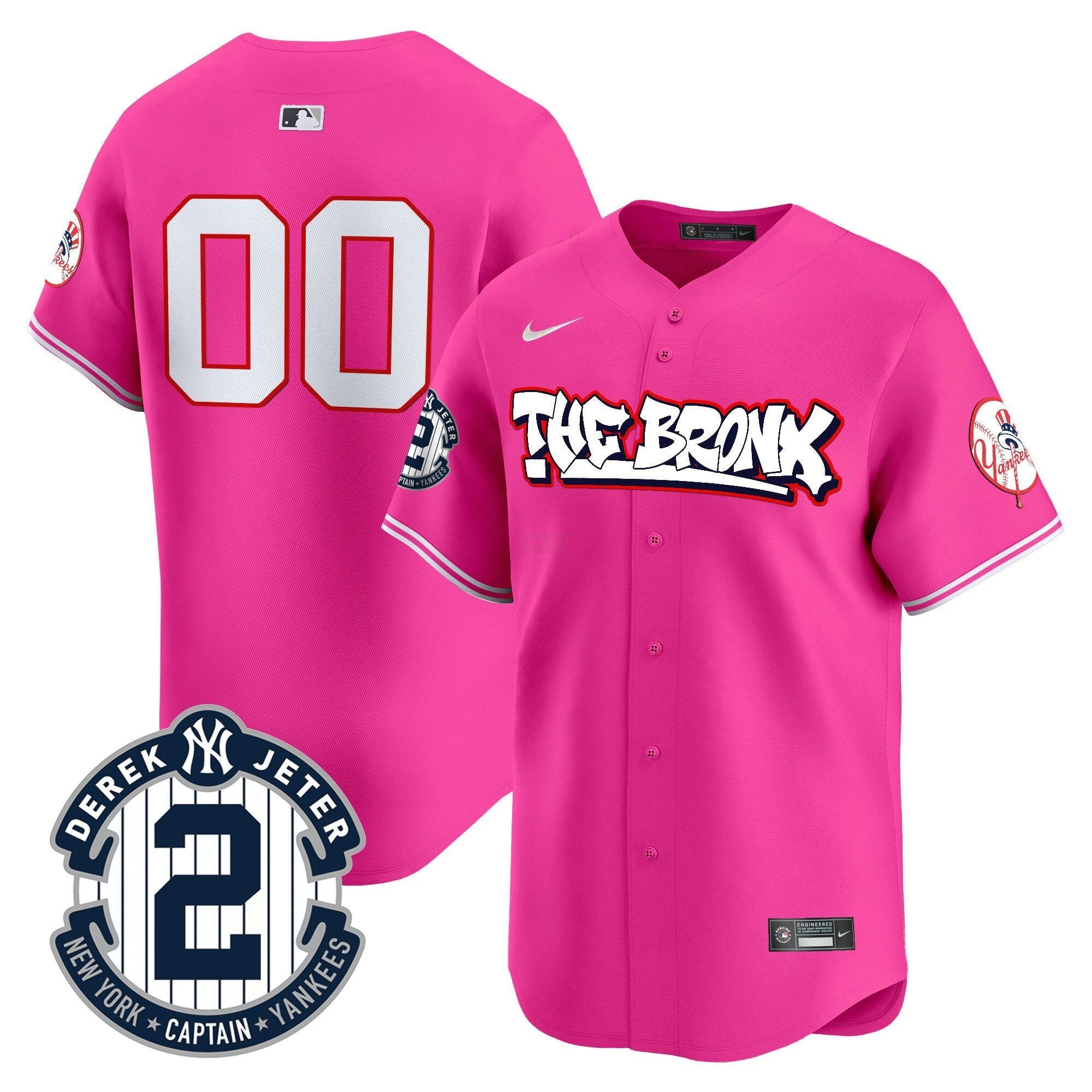 Camisa MLB New York The Bronx Graffiti Vapor Premier Limited Jersey V8