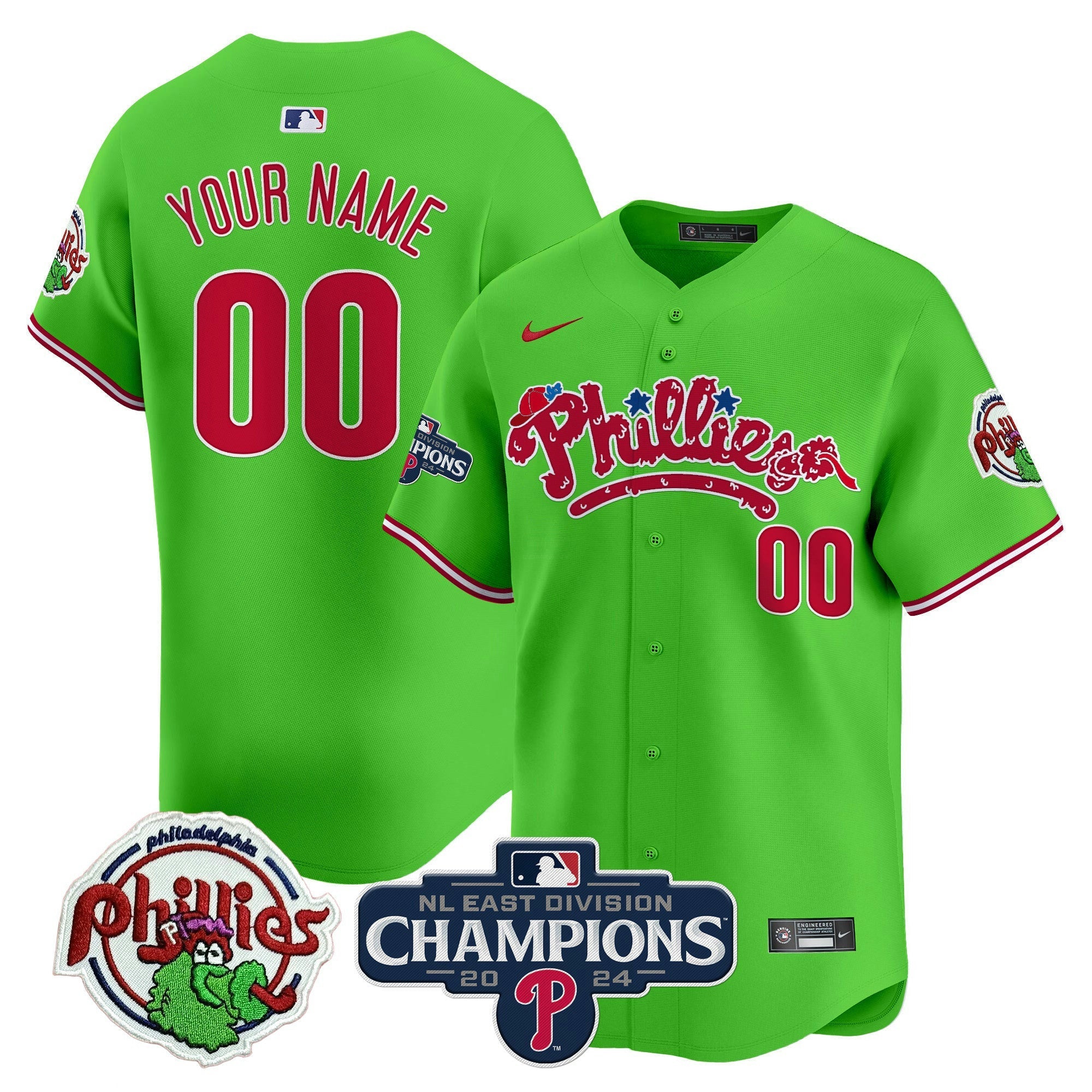 Camisa MLB Phanatic 2024 NL East Division Champions Vapor Premier Limited Jersey