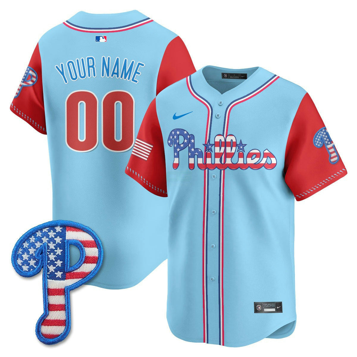 Camisa MLB Philadelphia 2025 Fourth of July Vapor Premier Limited Jersey