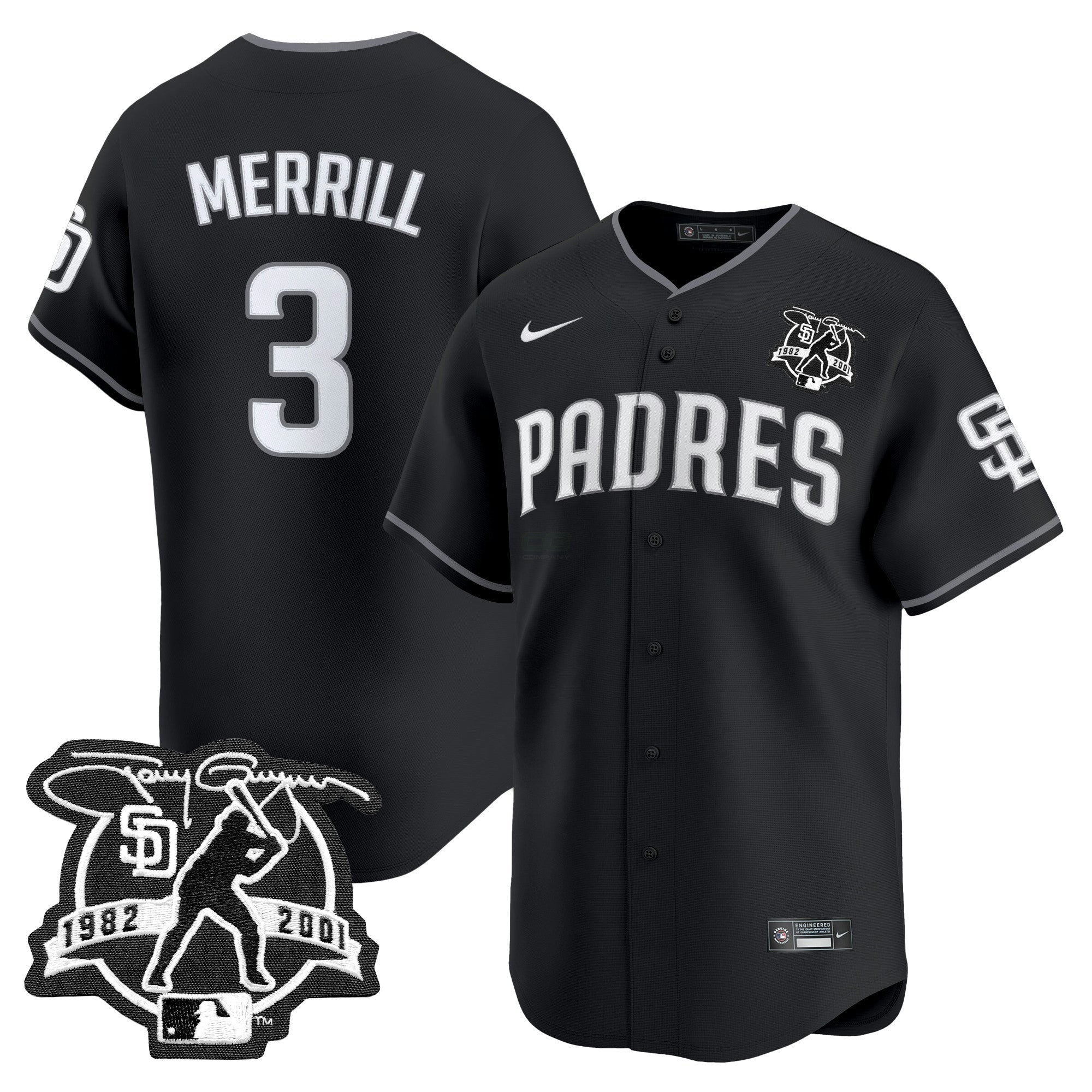 Camisa MLB San Diego 2025 Lights Out Vapor Premier Limited Jersey