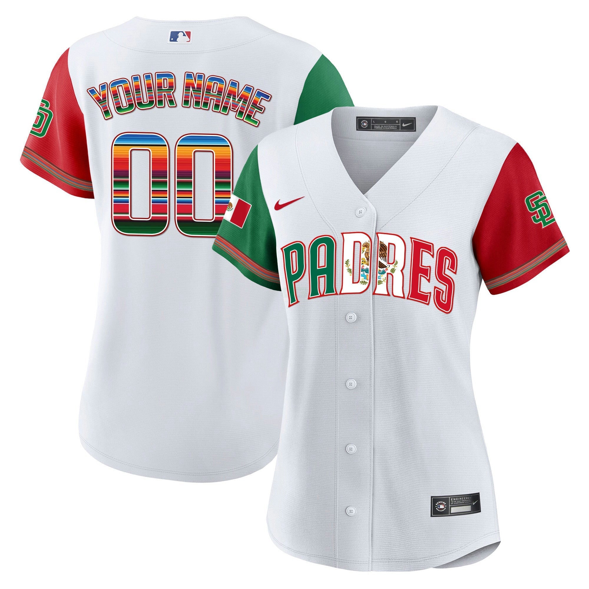 Camisa MLB San Diego Mexico Cool Base Limited Jersey V2