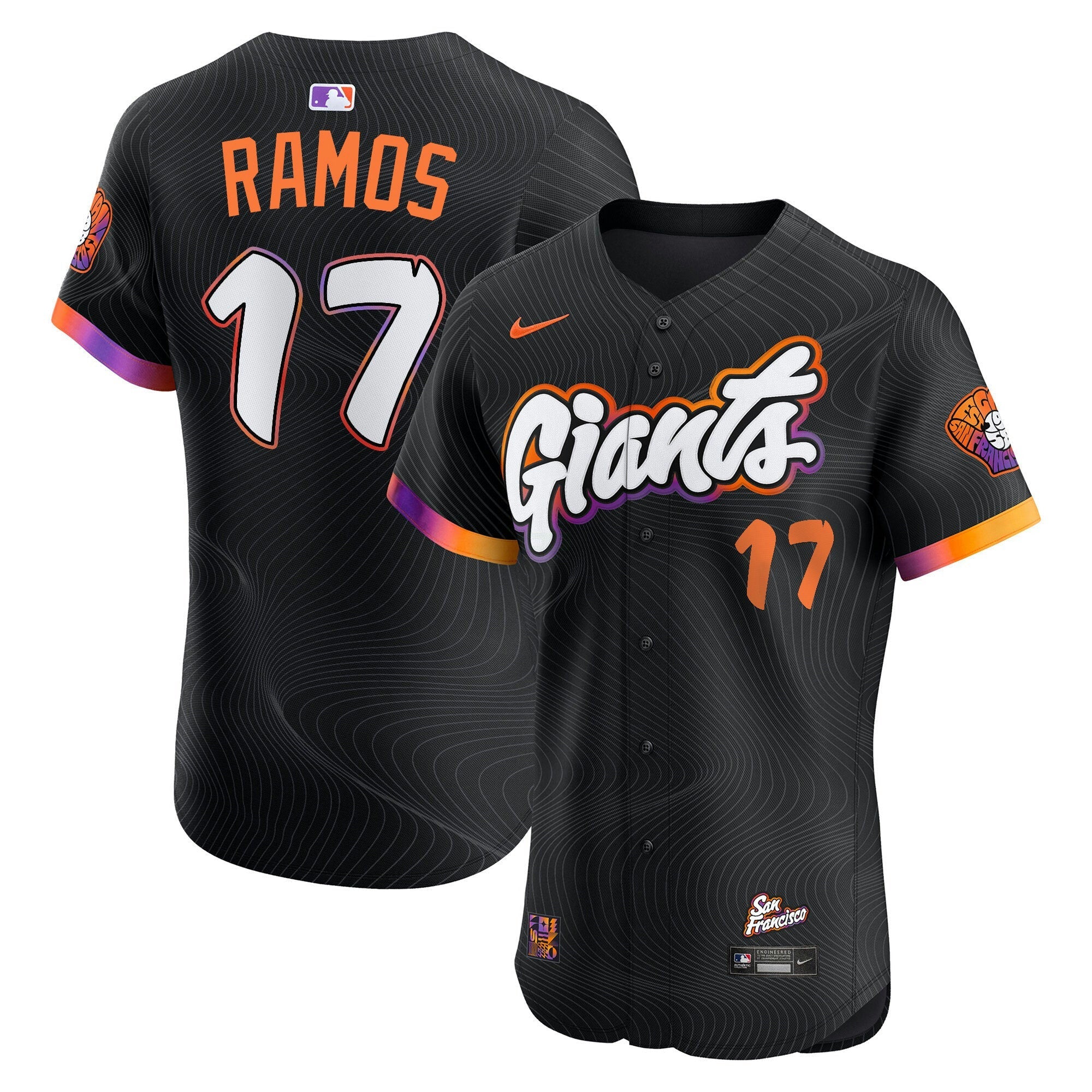 Camisa MLB San Francisco 2025 City Connect Vapor Premier Elite Jersey