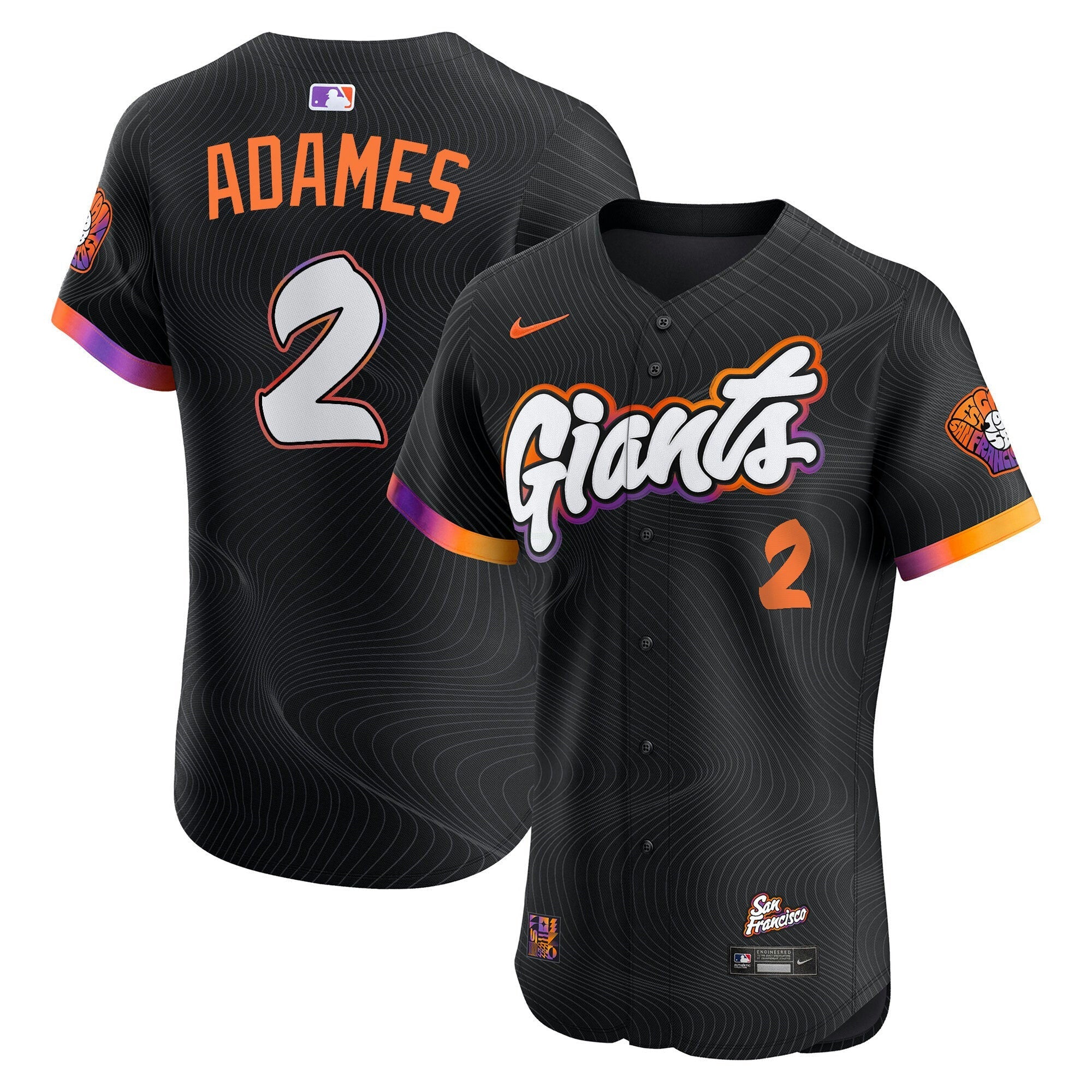 Camisa MLB San Francisco 2025 City Connect Vapor Premier Elite Jersey