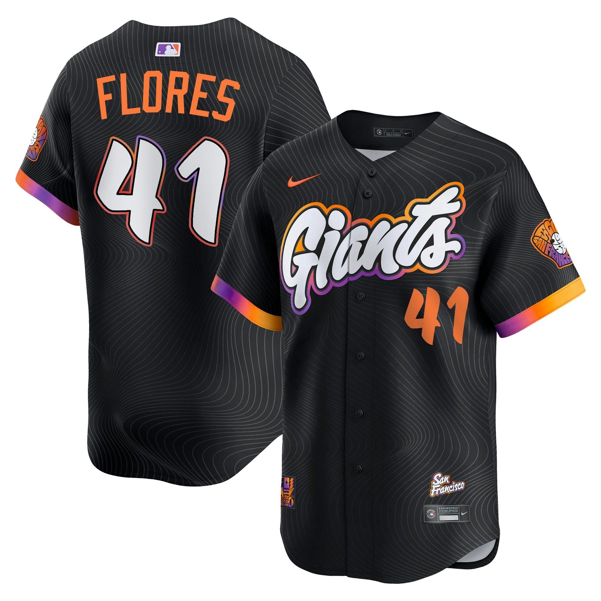 Camisa MLB San Francisco 2025 City Connect Vapor Premier Limited Jersey