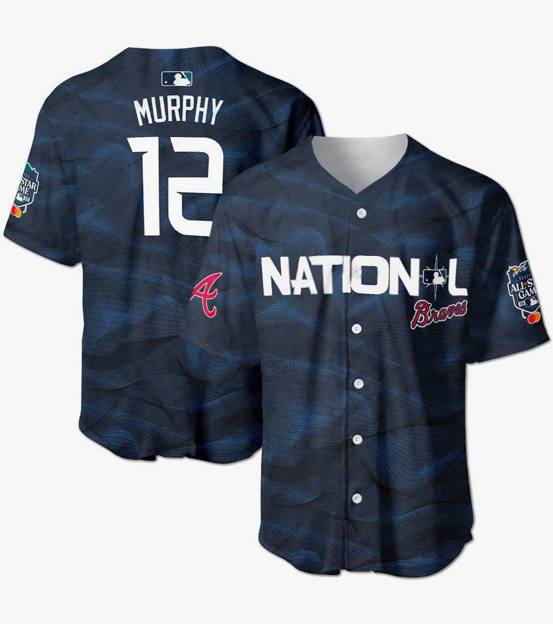 Camisa MLB Sean Murphy Atlanta All-Star Jersey - Azul Marinho