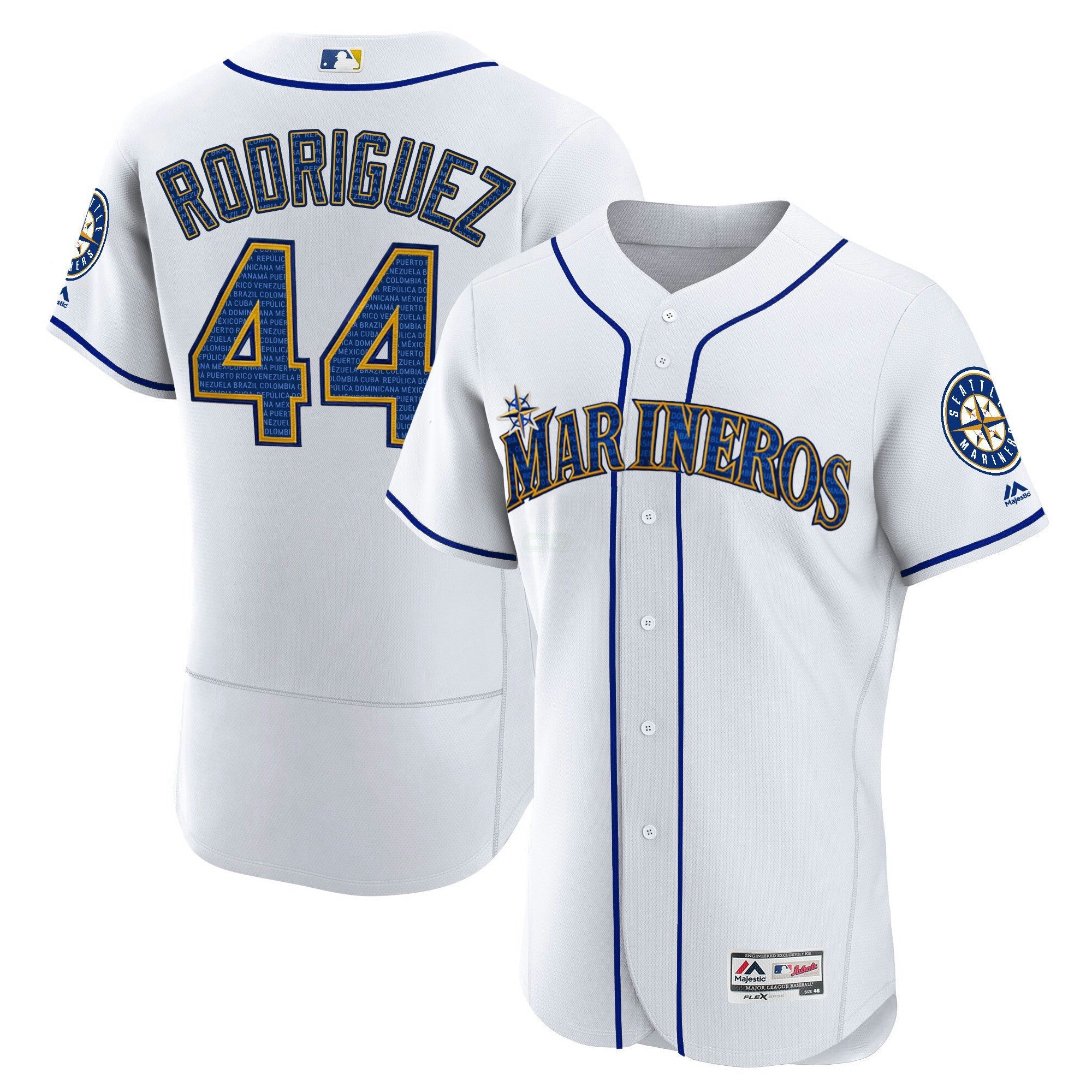 Camisa MLB Seattle Marineros Hispanic Heritage Jersey