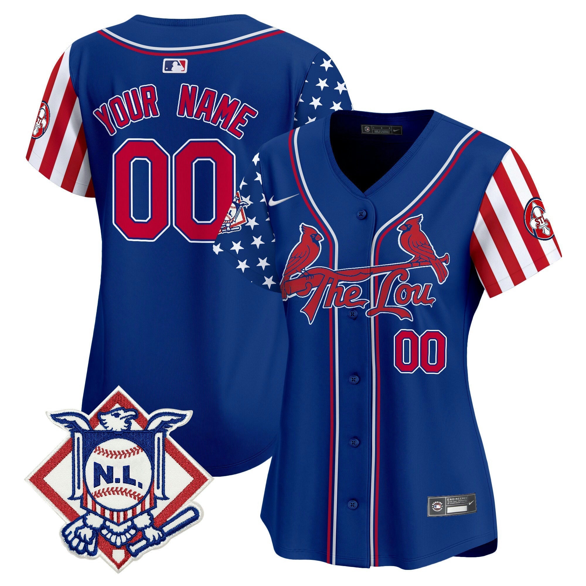 Camisa MLB St. Louis 2024 Fourth of July Vapor Premier Limited Jersey