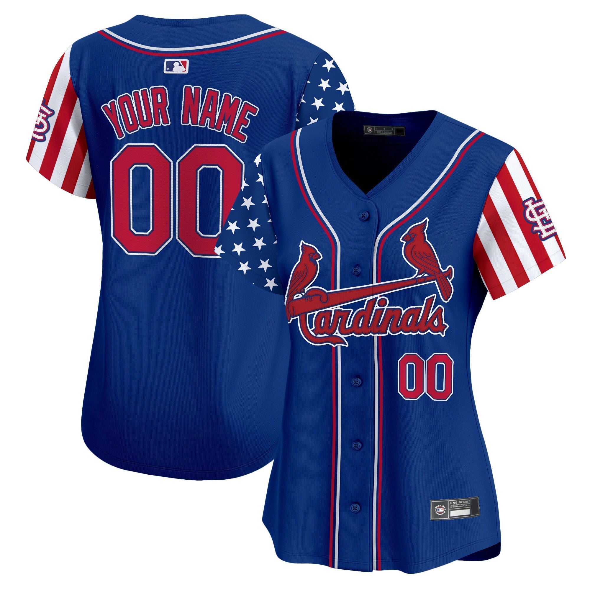 Camisa MLB St. Louis 2025 Independence Day Vapor Premier Limited Jersey V2