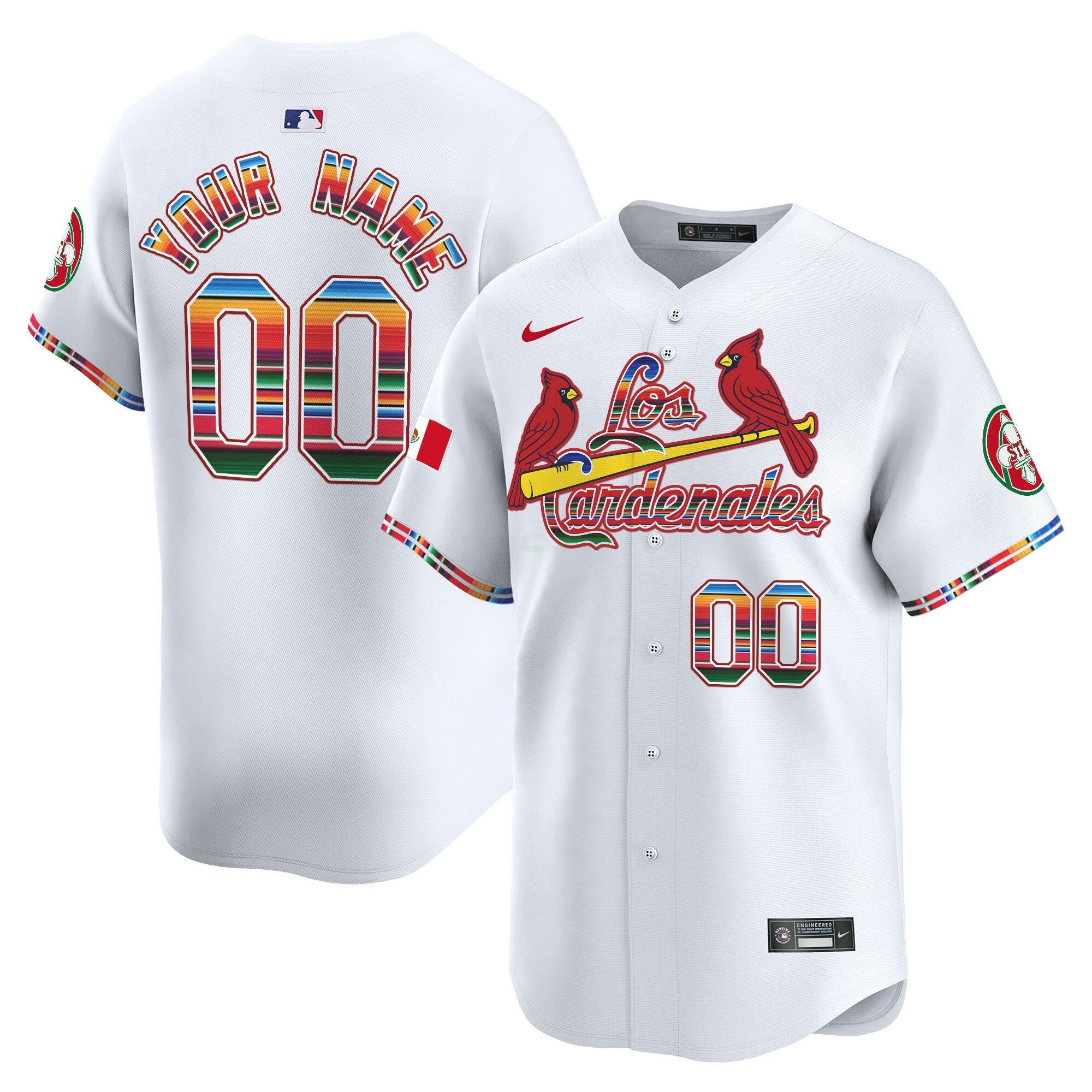 Camisa MLB St. Louis Fiesta Cardenales Vapor Premier Limited Jersey