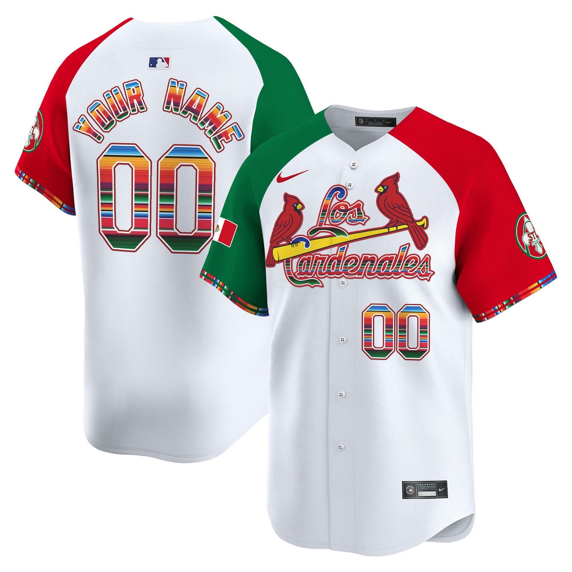 Camisa MLB St. Louis Fiesta Cardenales Vapor Premier Limited Jersey