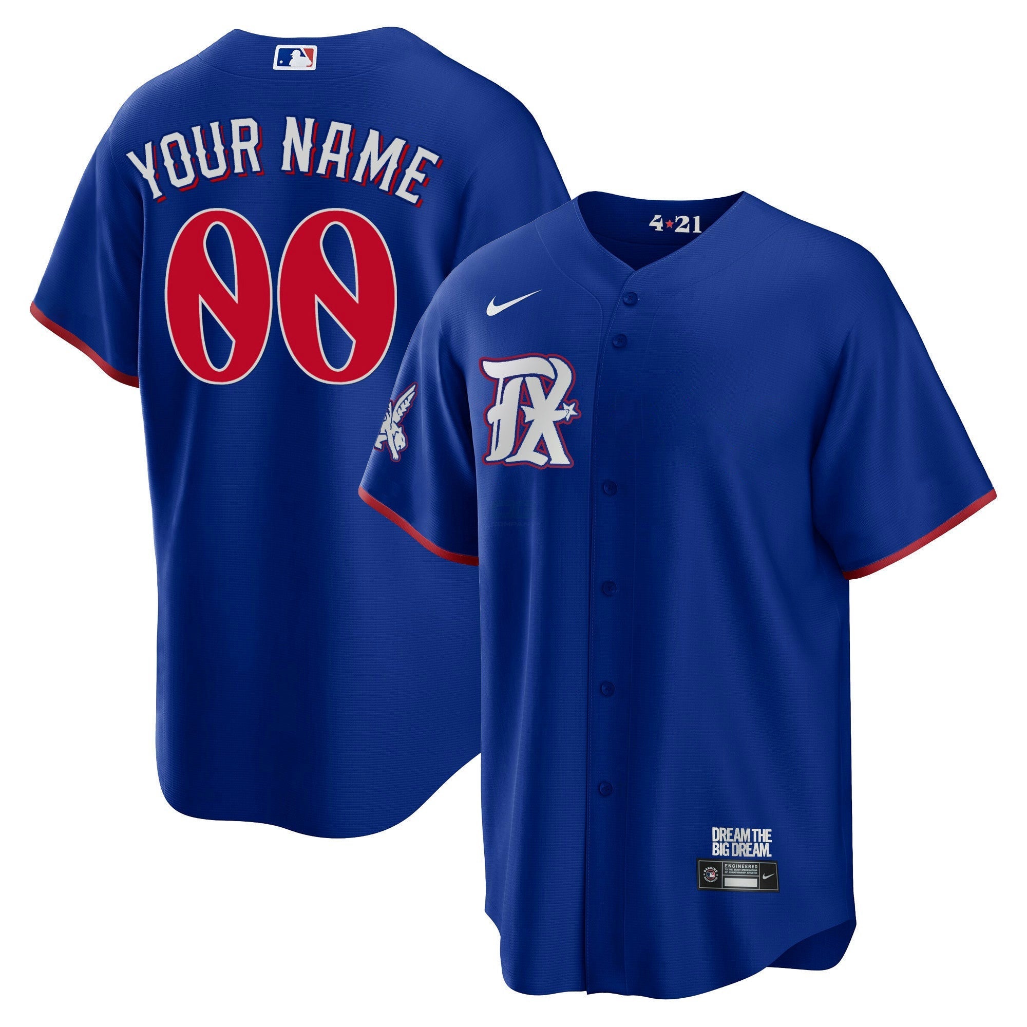 Camisa MLB Texas 2023 City Connect Collection Jersey