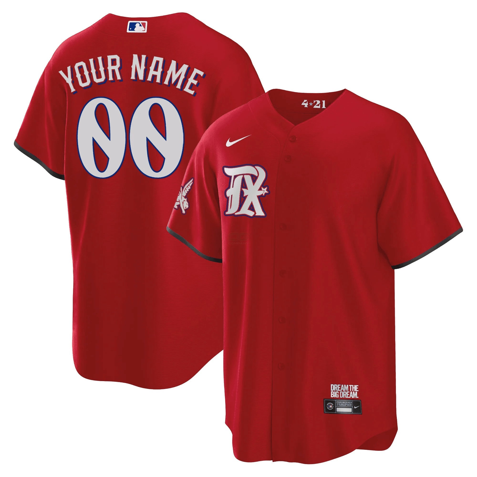Camisa MLB Texas 2023 City Connect Collection Jersey