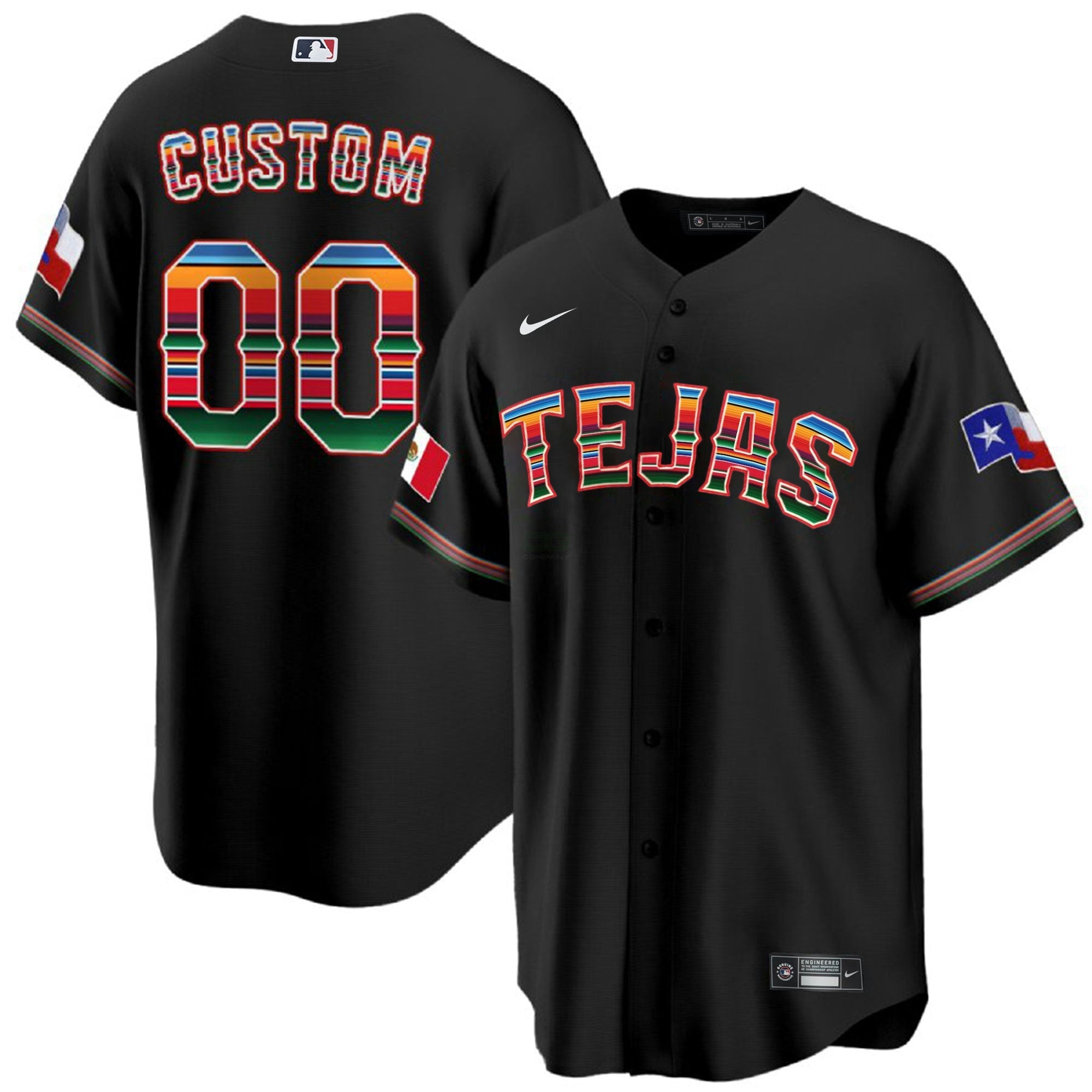 Camisa MLB Texas Mexican Jersey V2