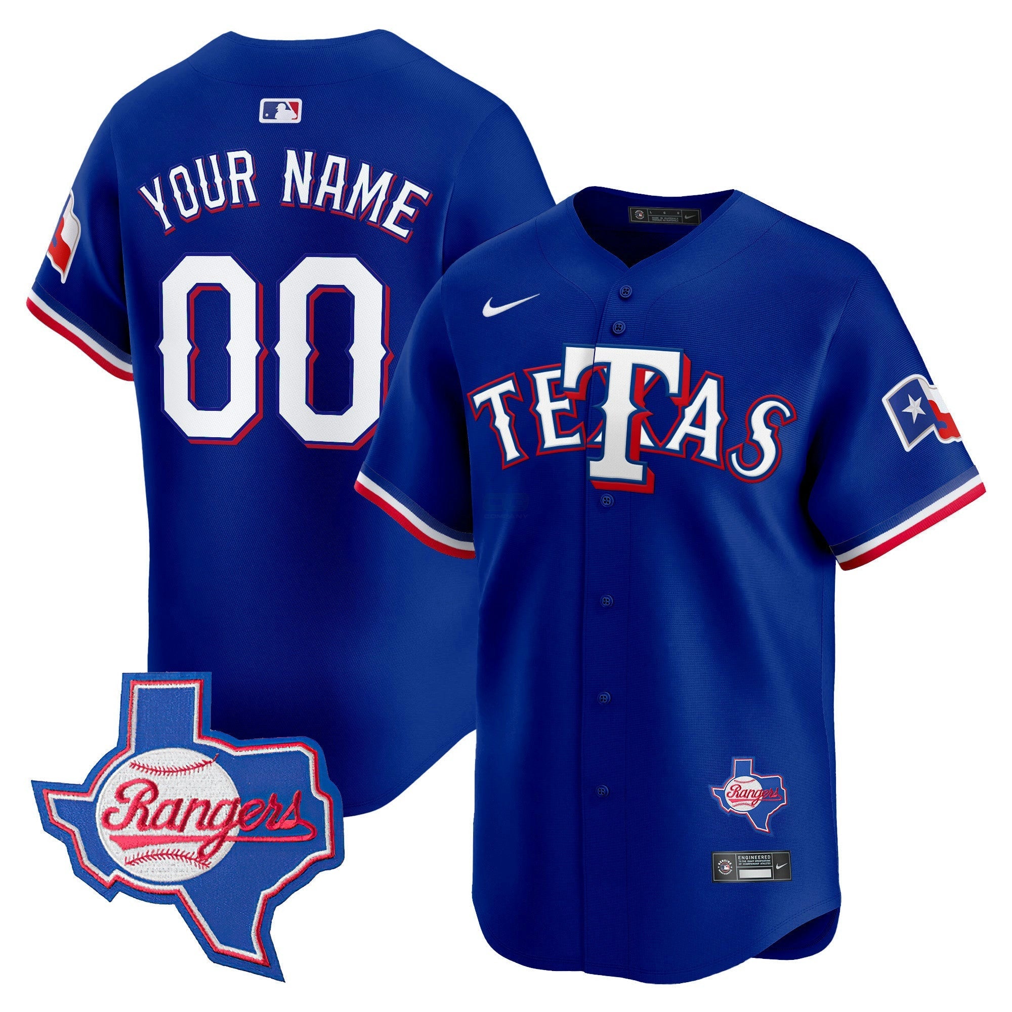 Camisa MLB Texas ‘Tetas’ Vapor Premier Limited Jersey - Custom