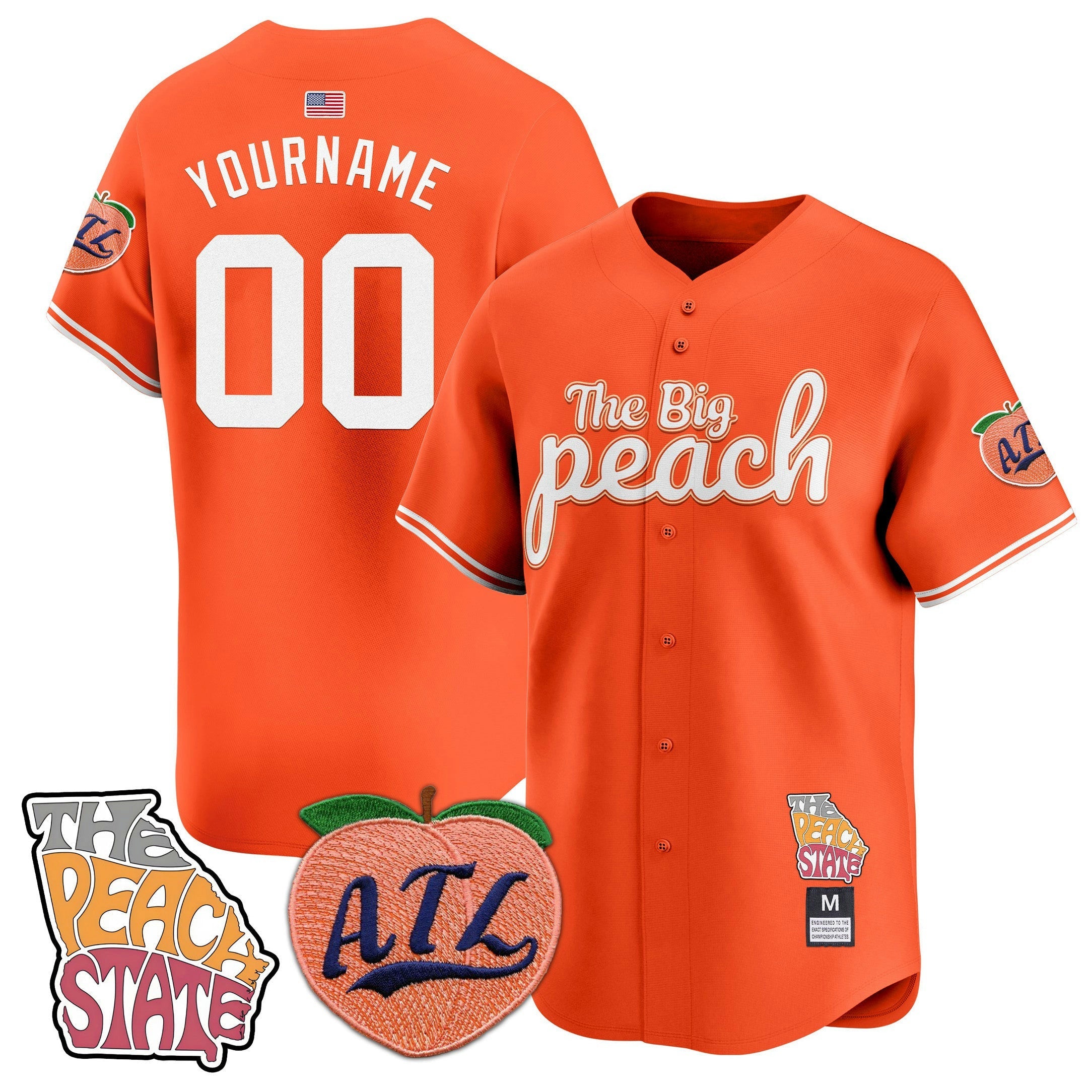 Camisa MLB The Big Peach Vapor Premier Limited Jersey