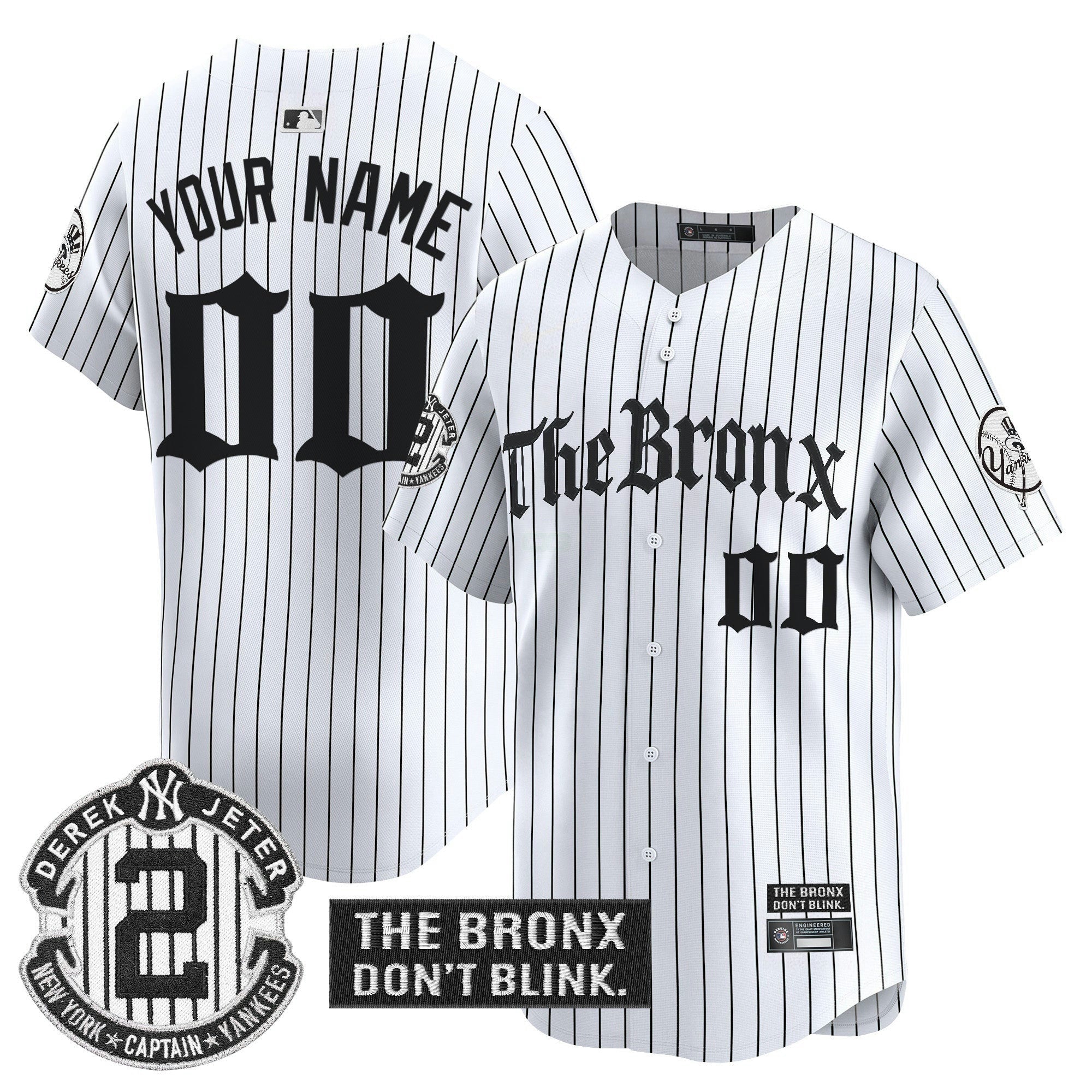 Camisa MLB ‘The Bronx – Gothic Ink Drop Edition’ Vapor Premier Limited Jersey