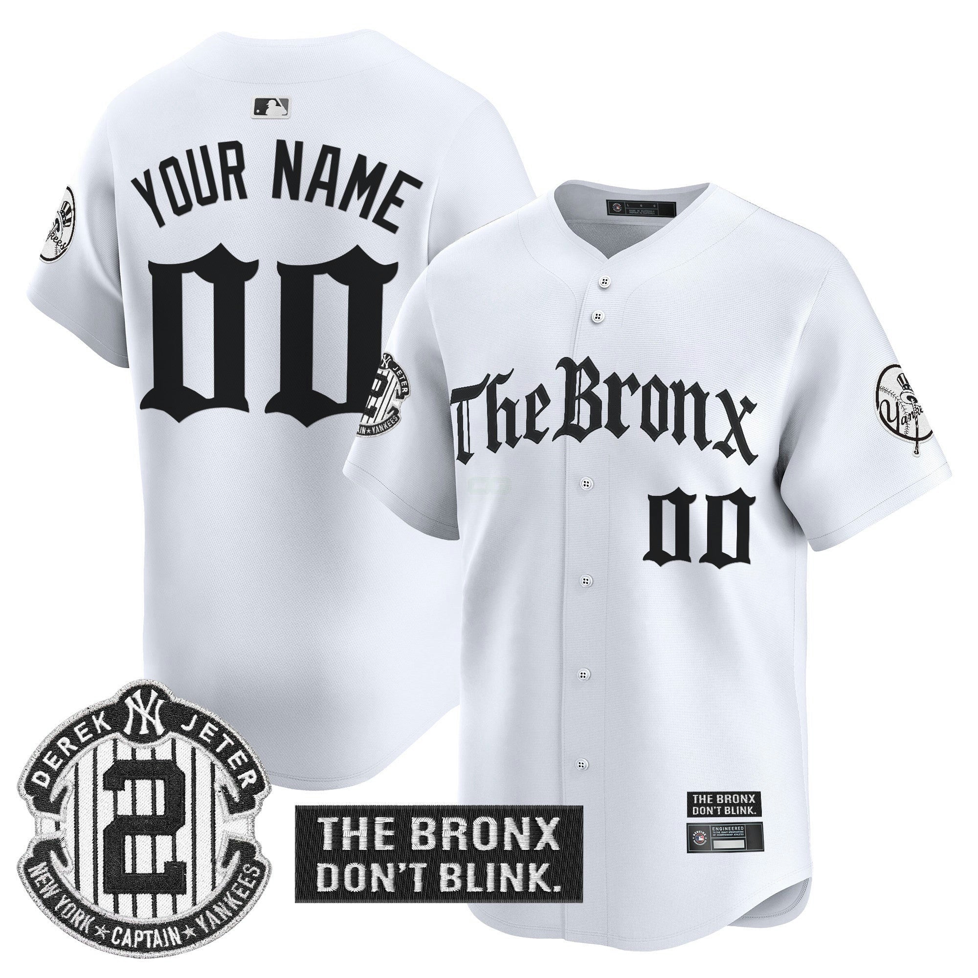 Camisa MLB ‘The Bronx – Gothic Ink Drop Edition’ Vapor Premier Limited Jersey